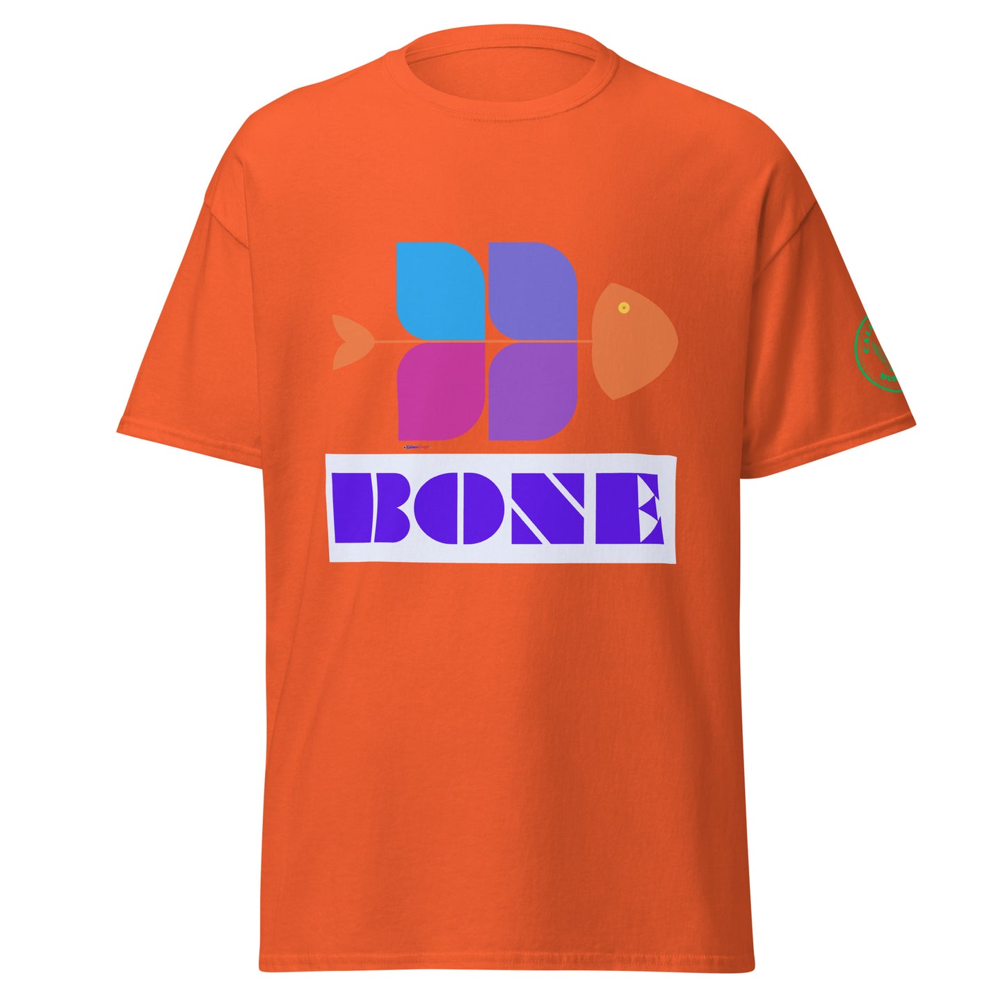 Fish Bone Diagram, CALMNESS DESIGNS, Creative Designer's, Unisex classic tee
