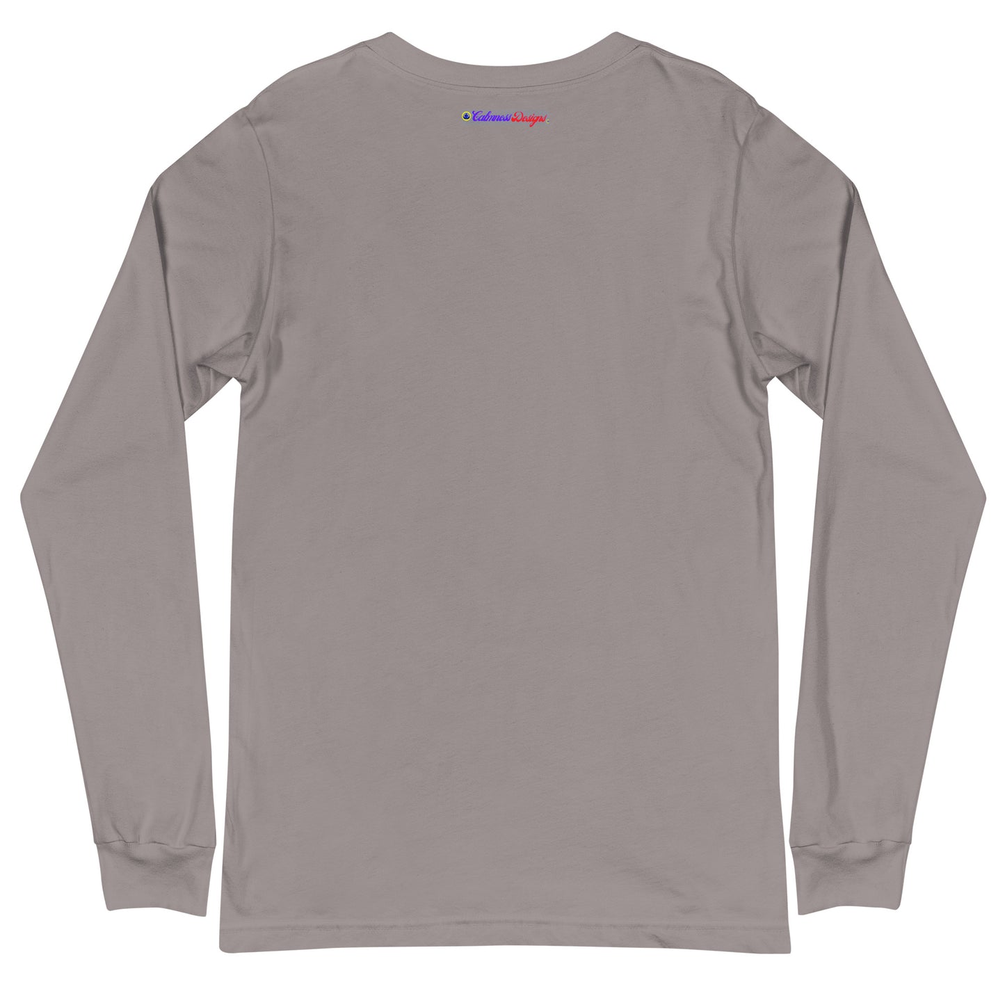 Love Therapy, Couple Kissing Hearts, Deep Affection, Calmness Designs Unisex Long Sleeve Tee