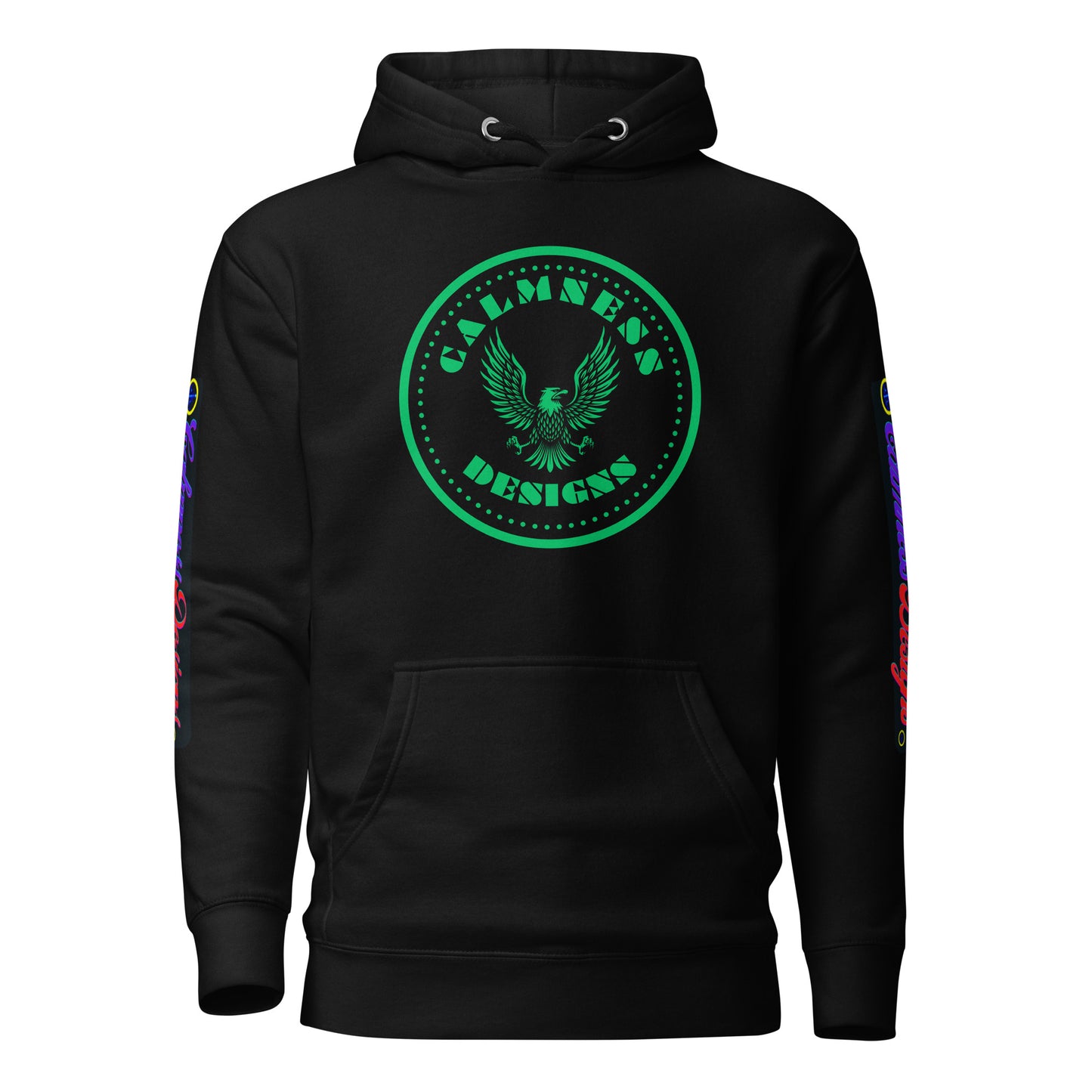 Eagle Vintage Illustration, CALMNESS DESIGNS, Creative Designer's, Unisex Hoodie