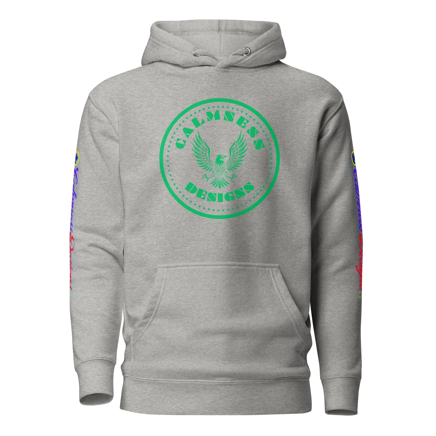 Eagle Vintage Illustration, CALMNESS DESIGNS, Creative Designer's, Unisex Hoodie