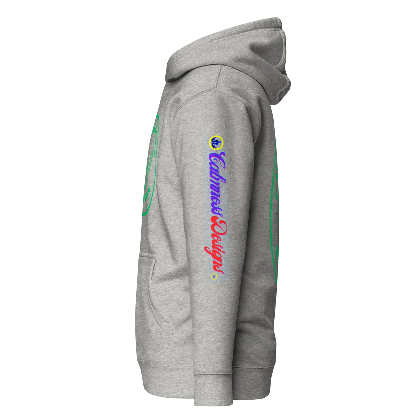 Eagle Vintage Illustration, CALMNESS DESIGNS, Creative Designer's, Unisex Hoodie