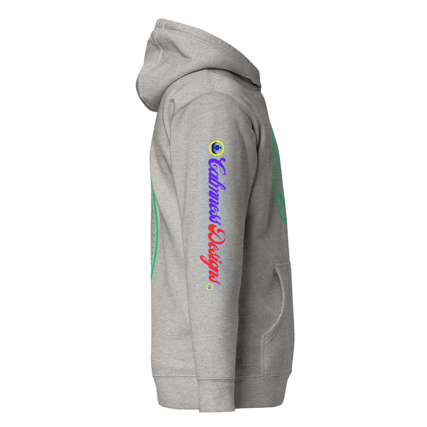 Eagle Vintage Illustration, CALMNESS DESIGNS, Creative Designer's, Unisex Hoodie