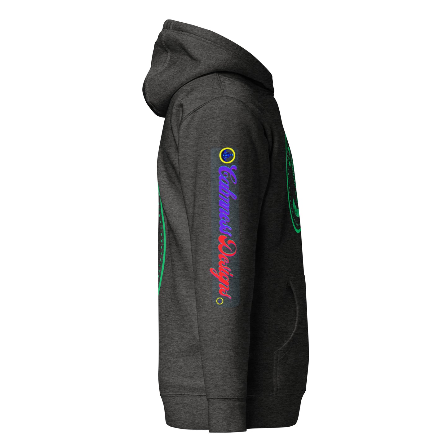 Eagle Vintage Illustration, CALMNESS DESIGNS, Creative Designer's, Unisex Hoodie