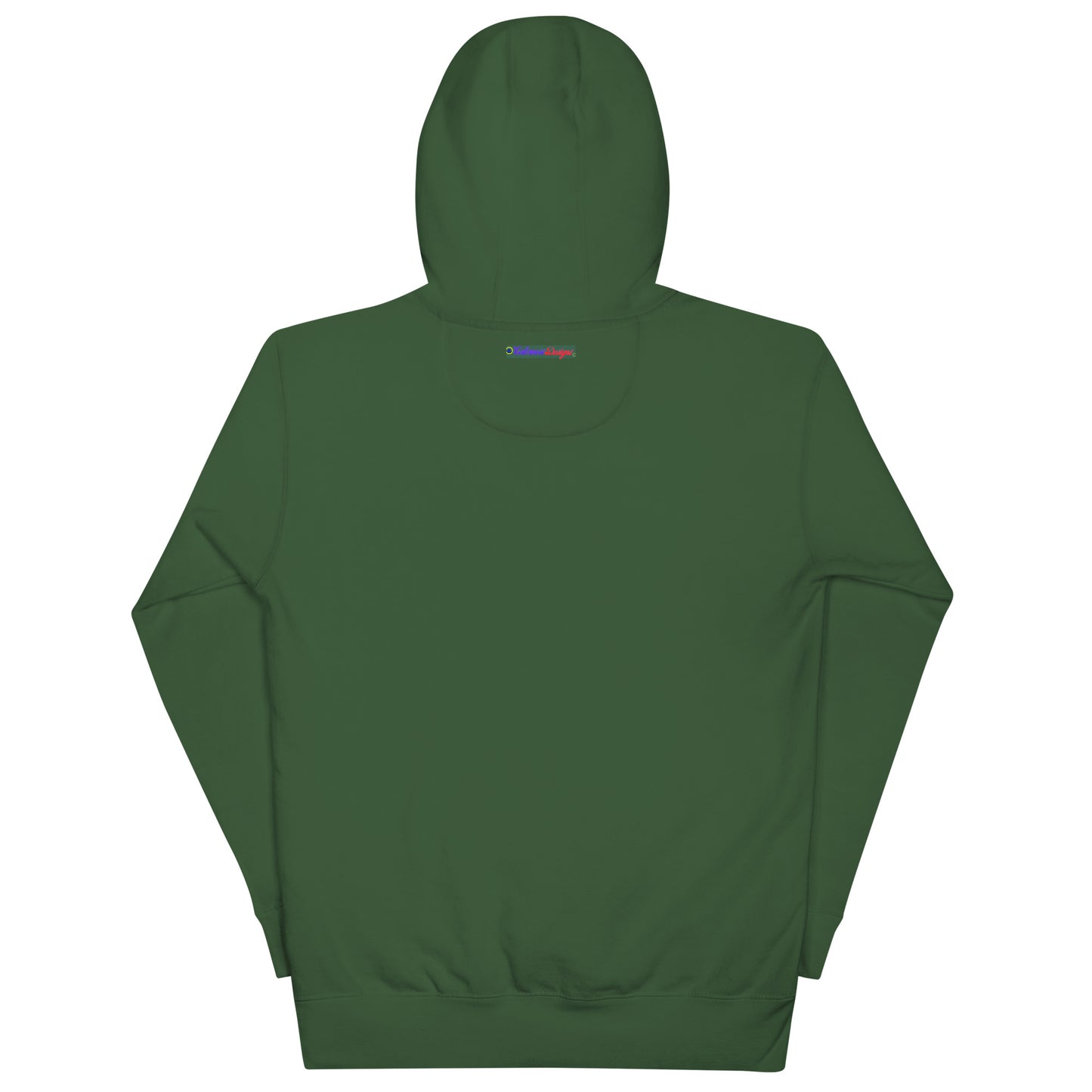 Gold-Calmness Designs, (C D), Unisex Hoodie