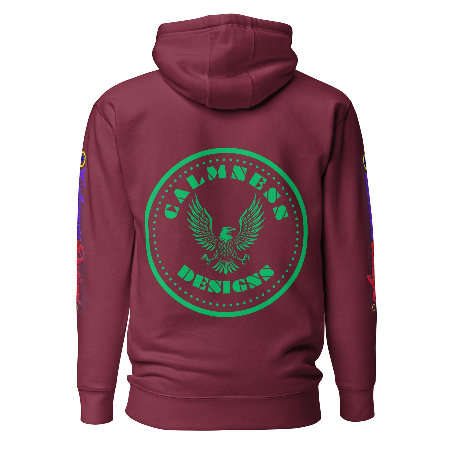 Eagle Vintage Illustration, CALMNESS DESIGNS, Creative Designer's, Unisex Hoodie