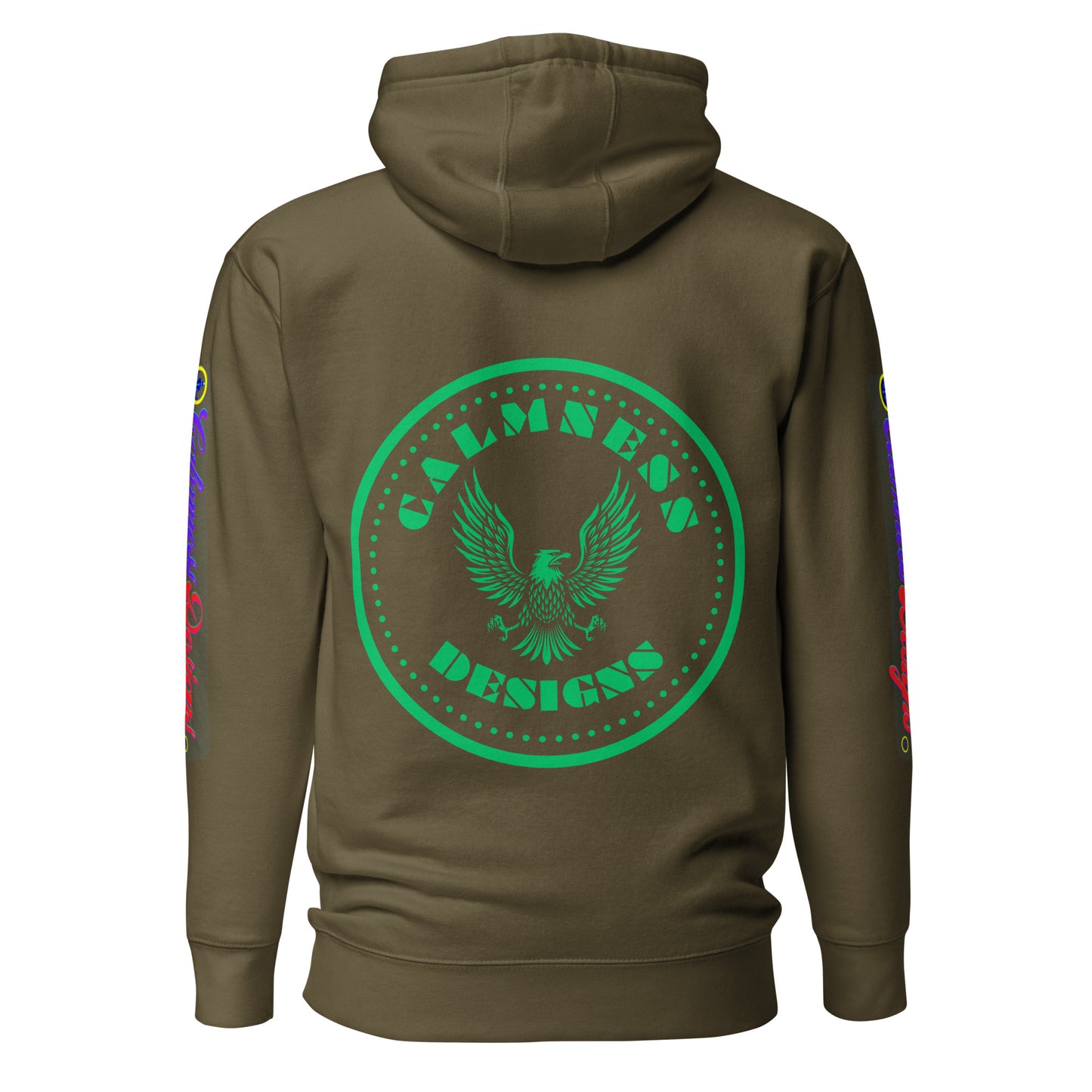 Eagle Vintage Illustration, CALMNESS DESIGNS, Creative Designer's, Unisex Hoodie