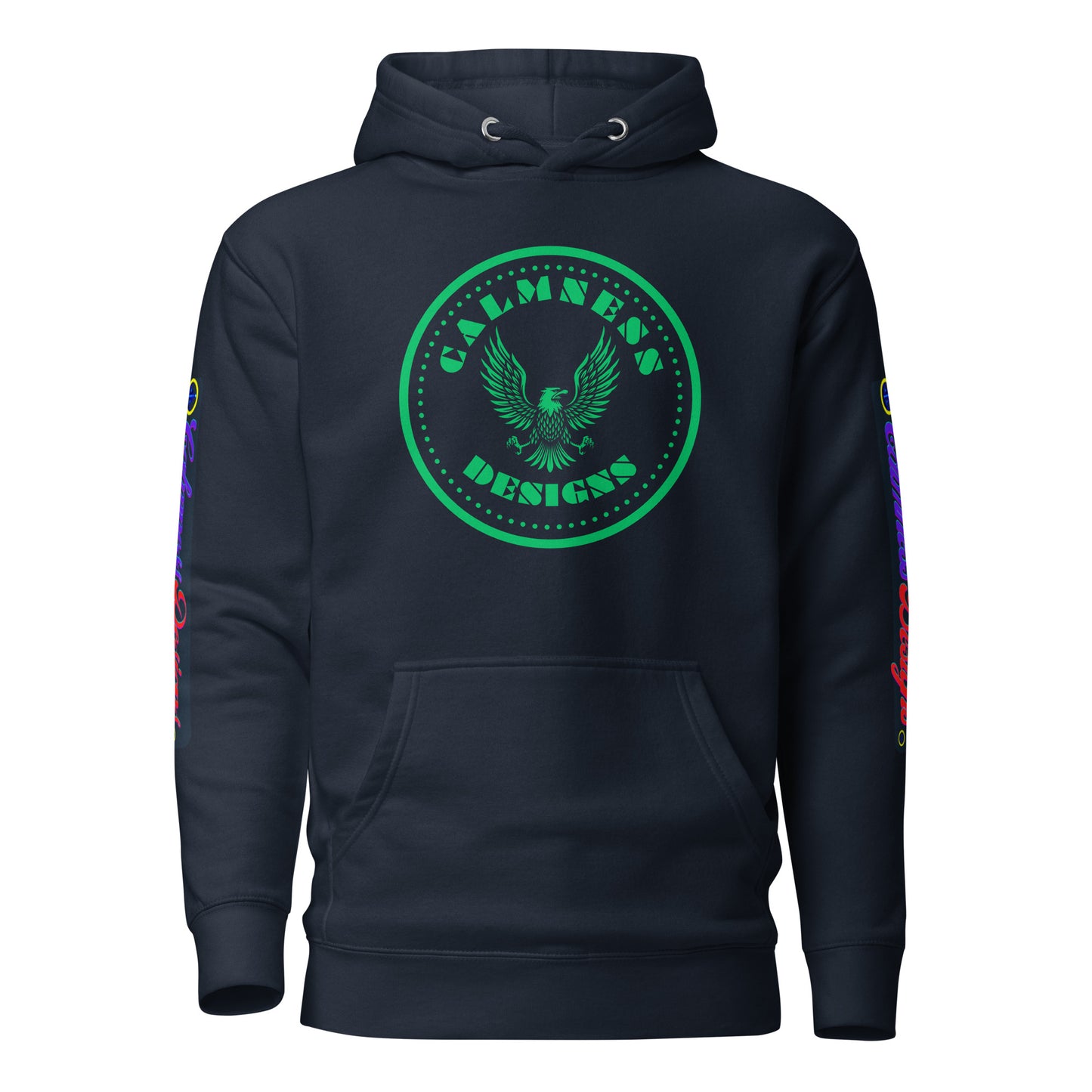 Eagle Vintage Illustration, CALMNESS DESIGNS, Creative Designer's, Unisex Hoodie