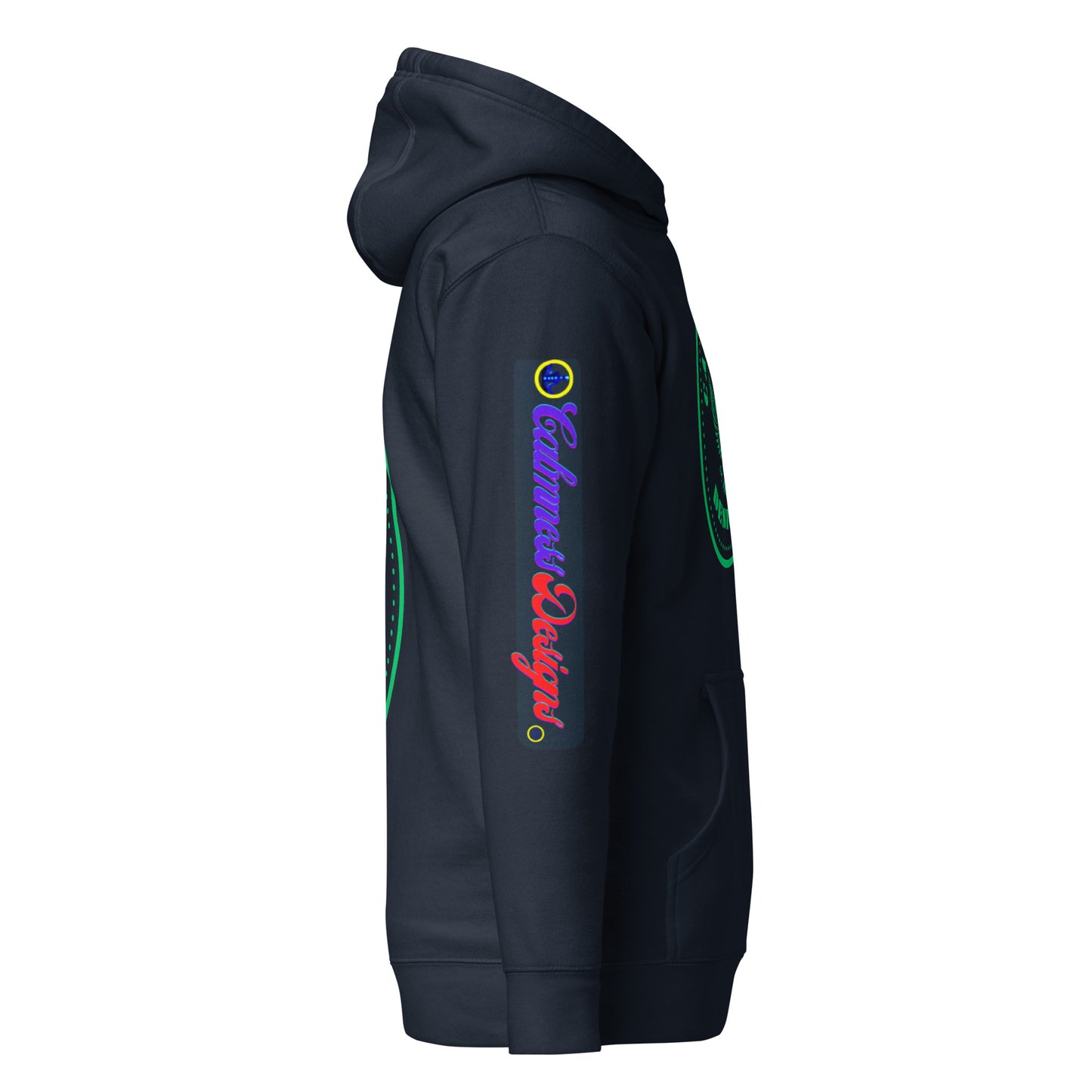 Eagle Vintage Illustration, CALMNESS DESIGNS, Creative Designer's, Unisex Hoodie
