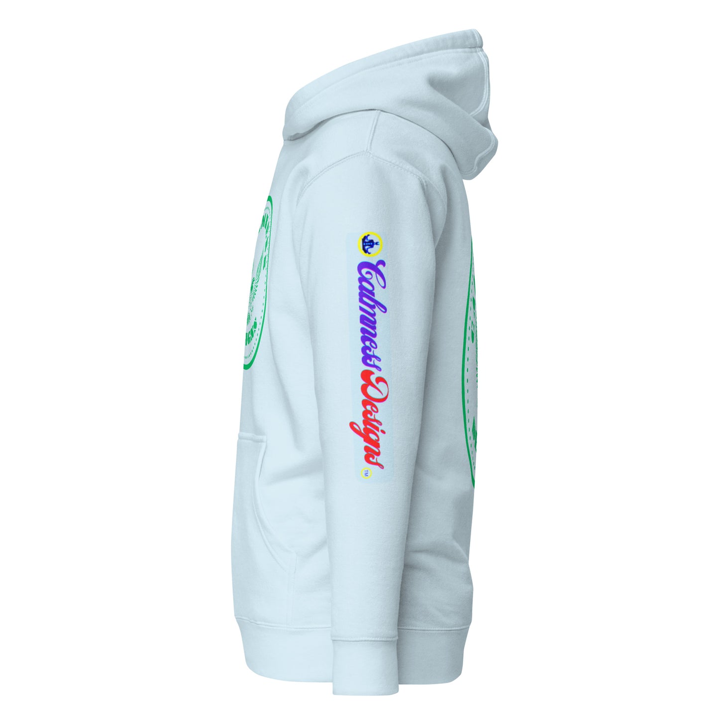 Eagle Vintage Illustration, CALMNESS DESIGNS, Creative Designer's, Unisex Hoodie