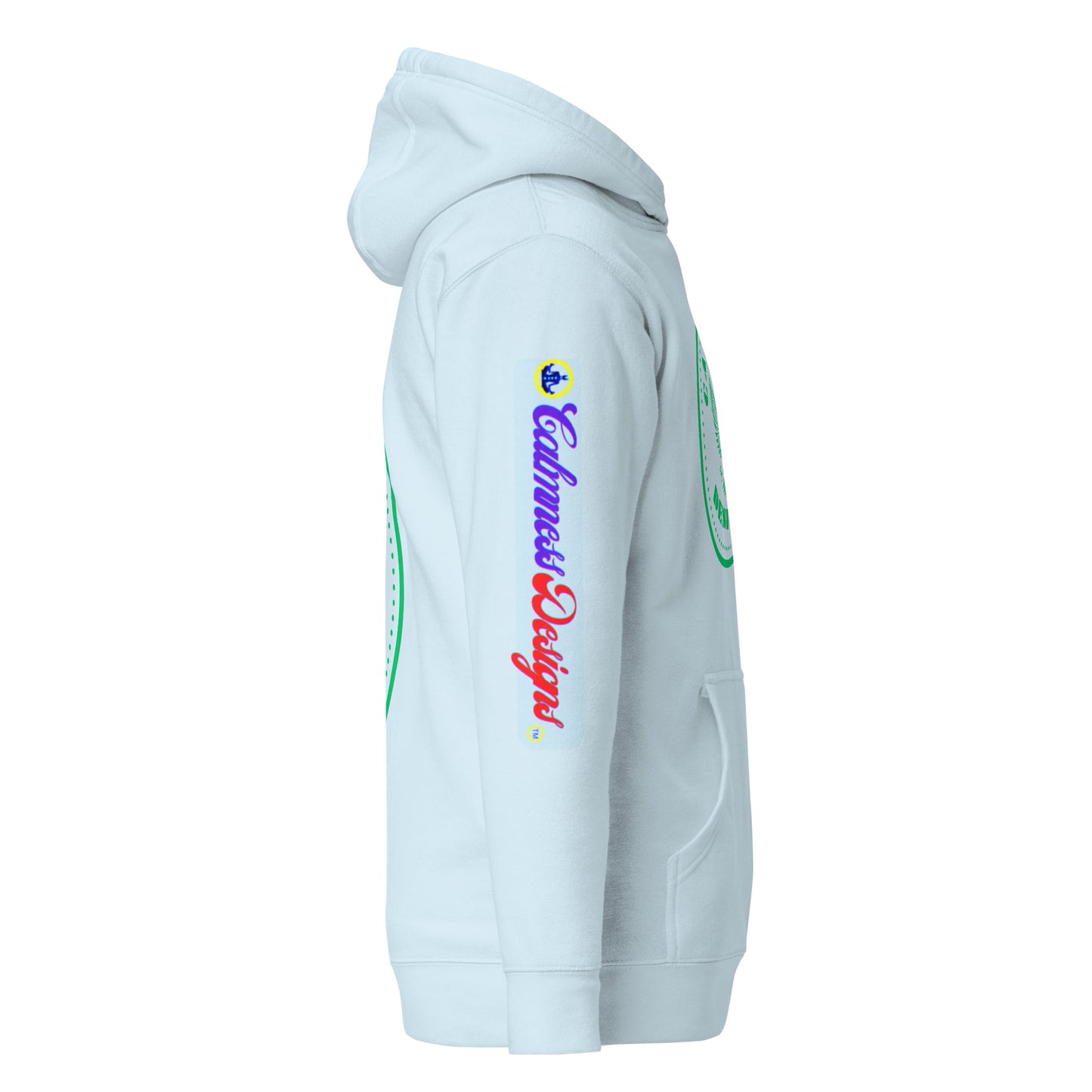 Eagle Vintage Illustration, CALMNESS DESIGNS, Creative Designer's, Unisex Hoodie