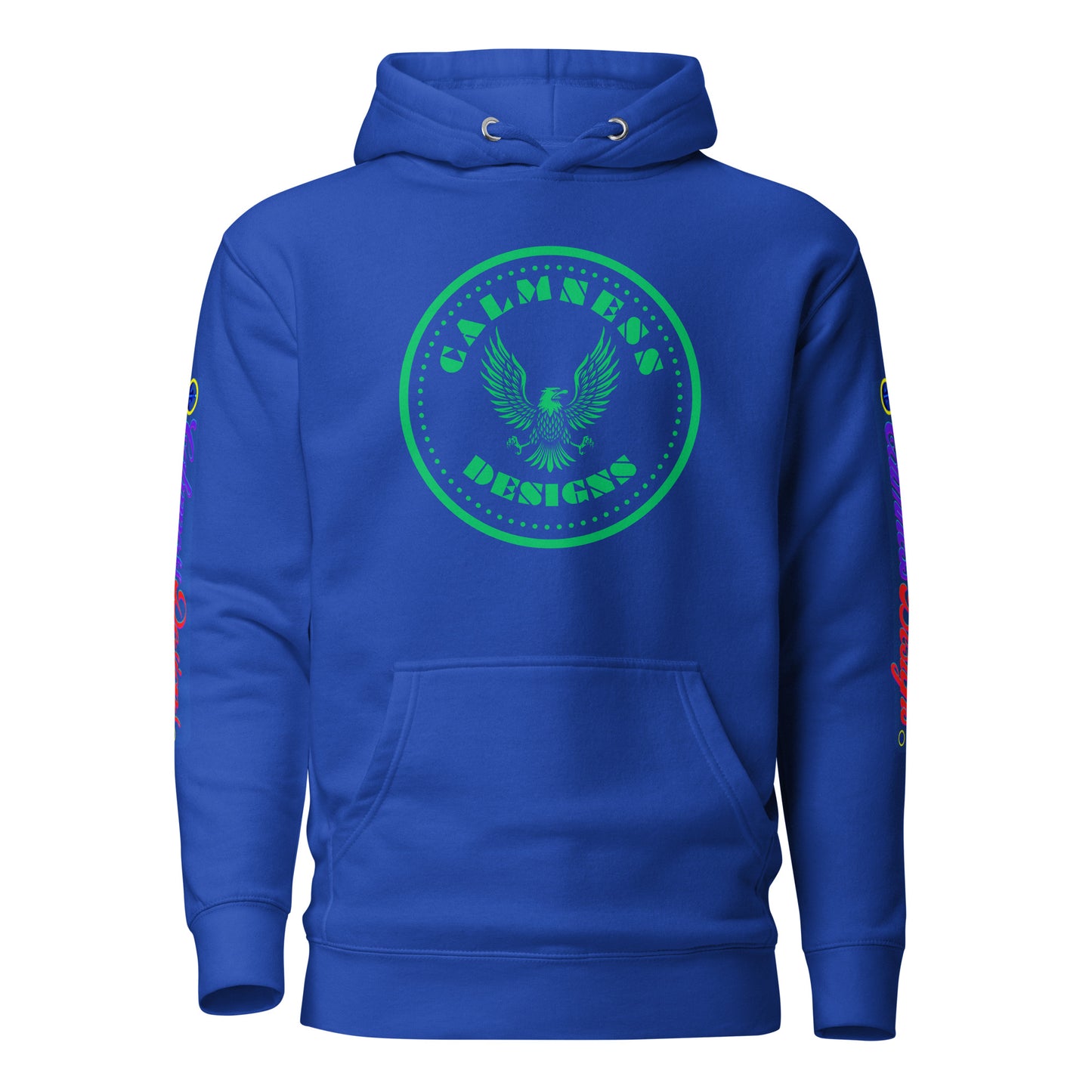 Eagle Vintage Illustration, CALMNESS DESIGNS, Creative Designer's, Unisex Hoodie