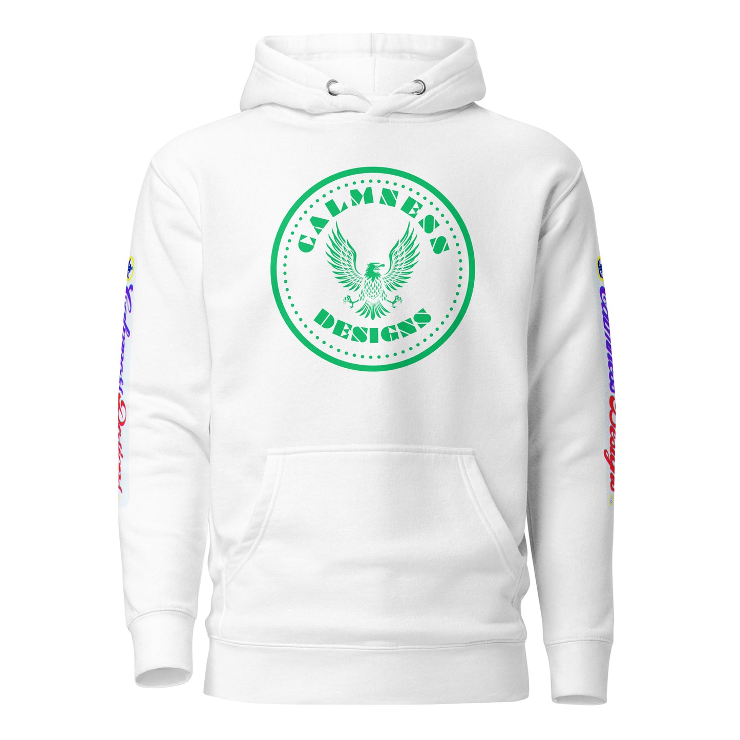 Eagle Vintage Illustration, CALMNESS DESIGNS, Creative Designer's, Unisex Hoodie