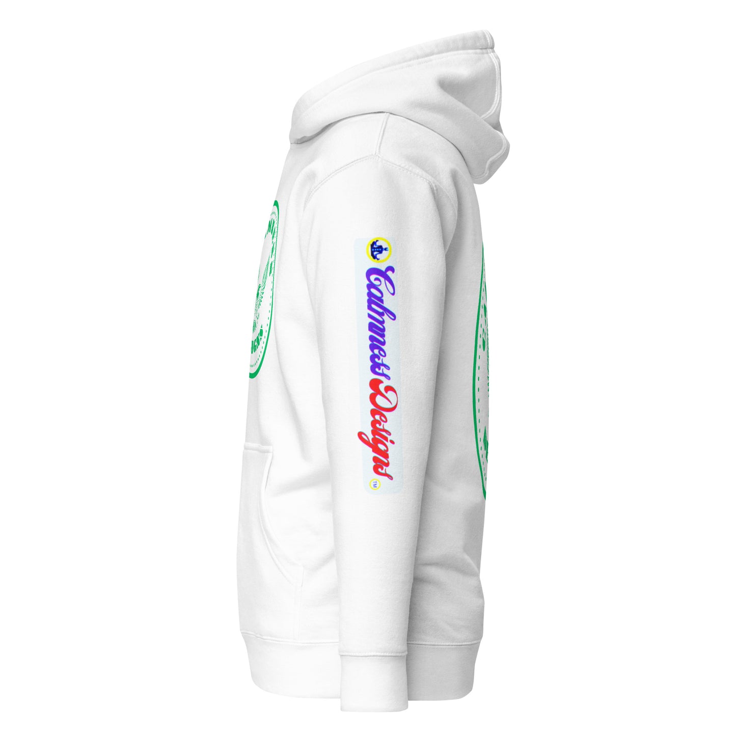 Eagle Vintage Illustration, CALMNESS DESIGNS, Creative Designer's, Unisex Hoodie
