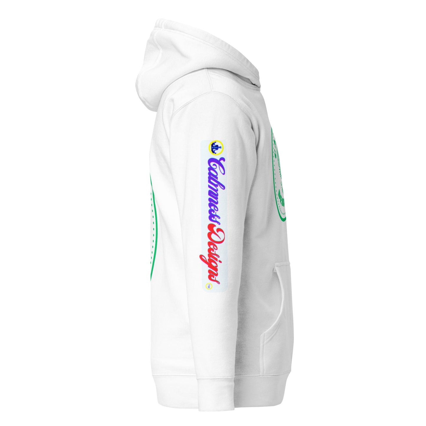 Eagle Vintage Illustration, CALMNESS DESIGNS, Creative Designer's, Unisex Hoodie