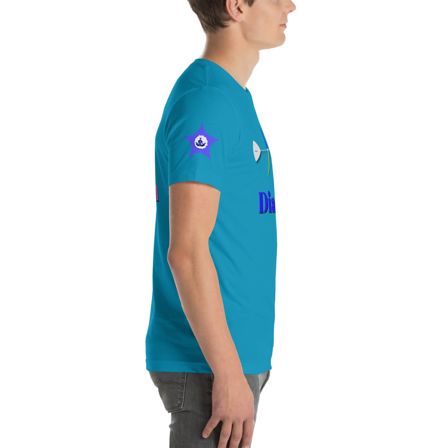 Fish Bone Diagram, CALMNESS DESIGNS, Creative Designer's, Unisex t-shirt