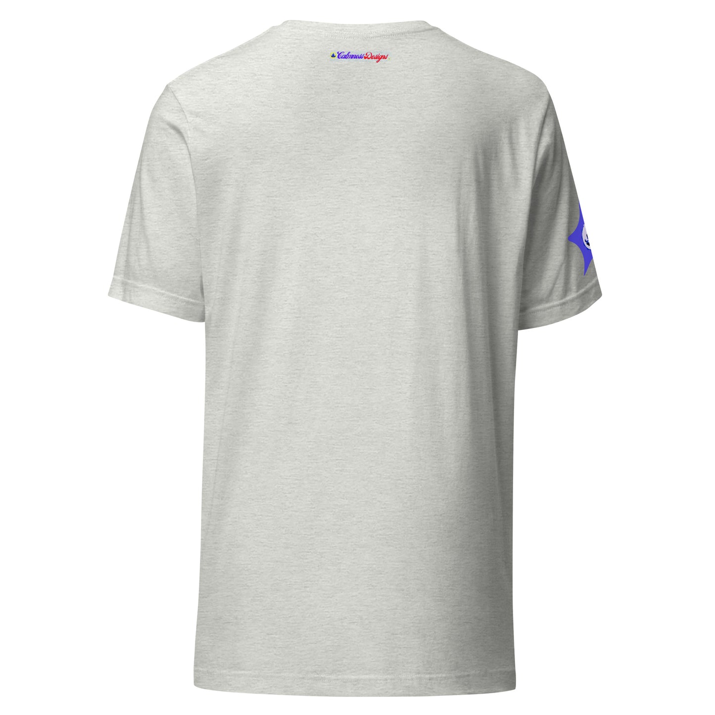 Gold Laurel Wreath, Gold Diamond Shape, CALMNESS DESIGNS, Creative Designer's, Unisex t-shirt