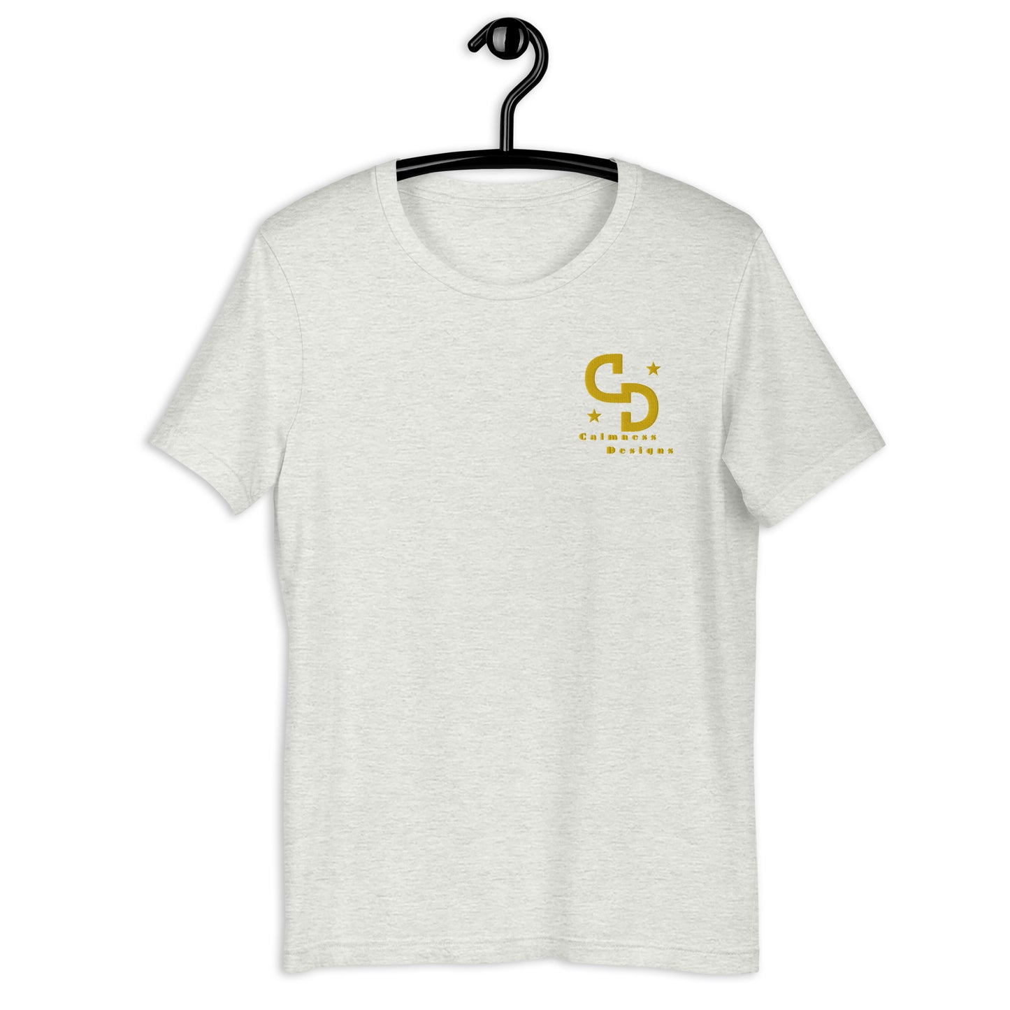 LOGO-Calmness Designs, Stars (C D) Creative Designs, Unisex t-shirt