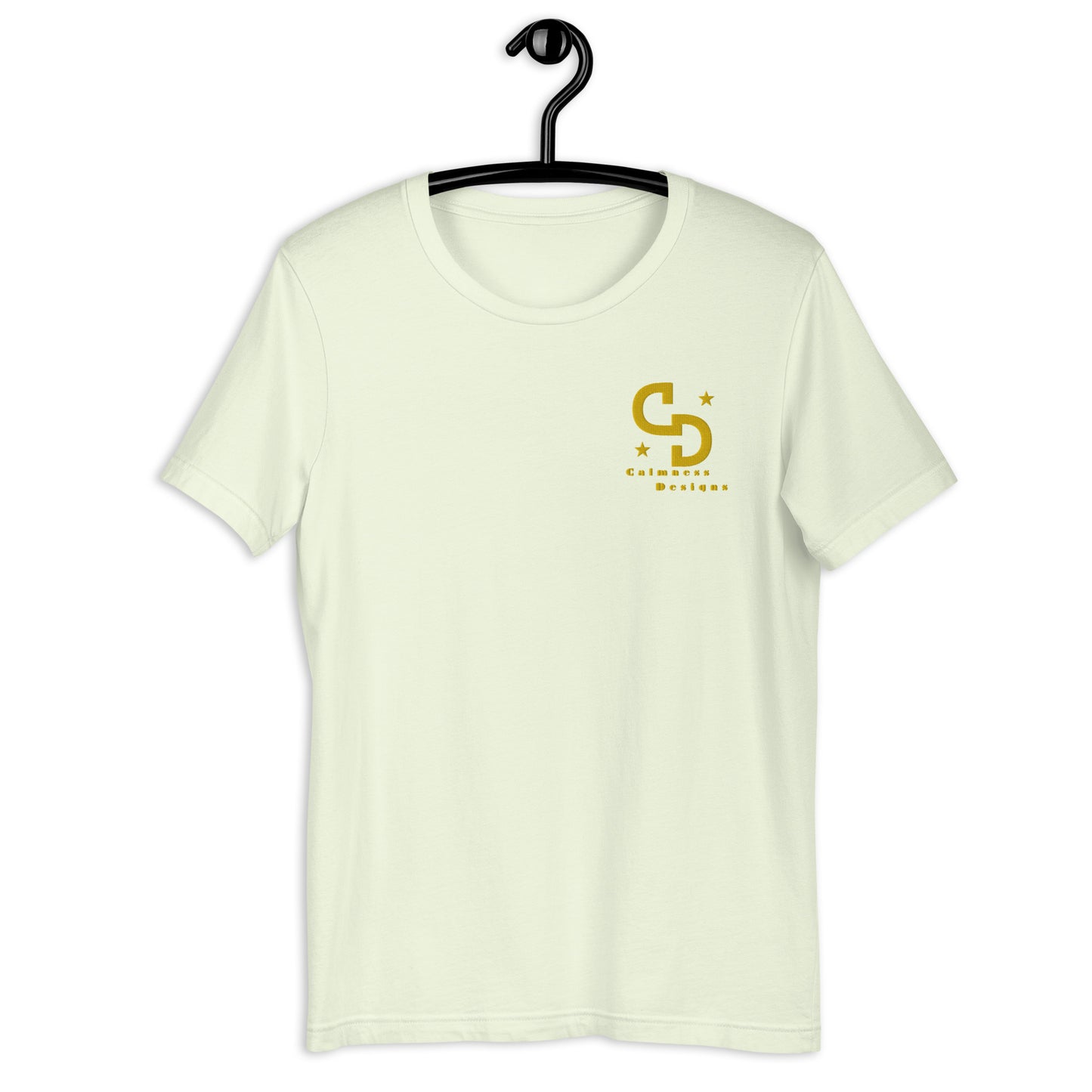 LOGO-Calmness Designs, Stars (C D) Creative Designs, Unisex t-shirt