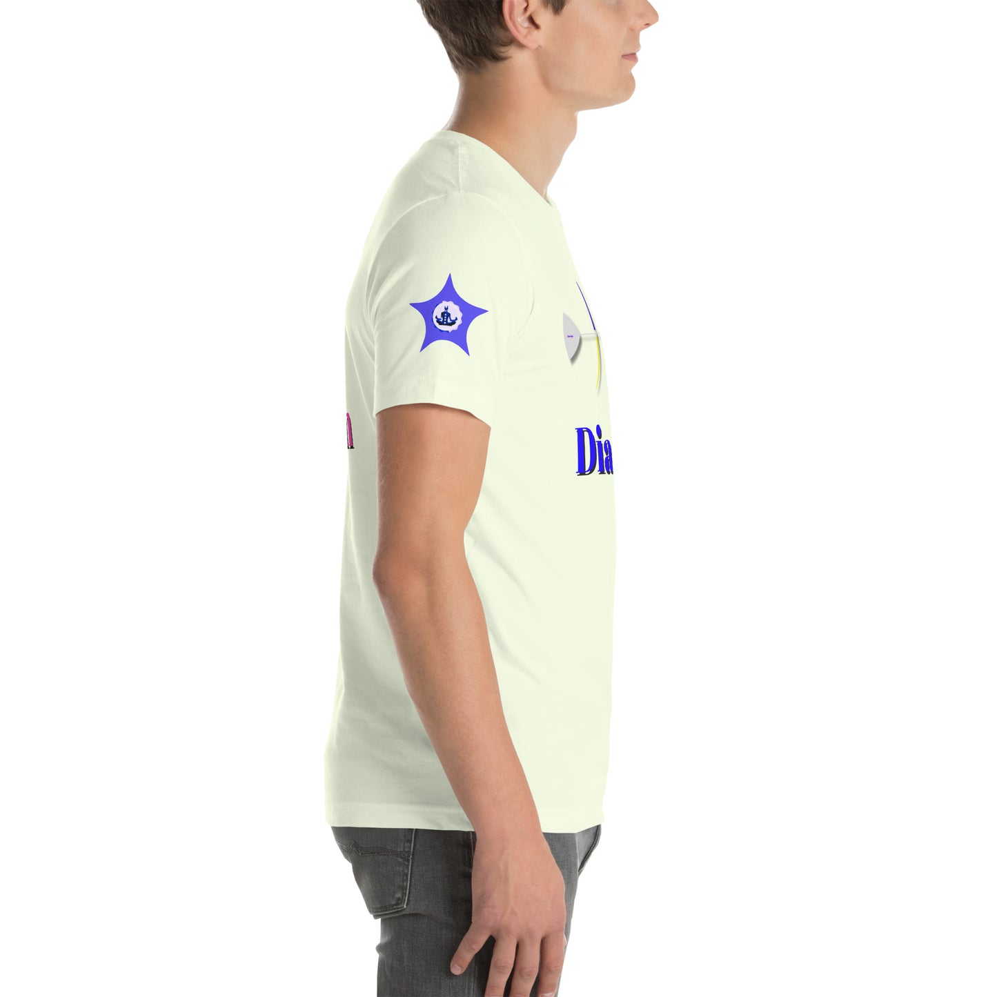 Fish Bone Diagram, CALMNESS DESIGNS, Creative Designer's, Unisex t-shirt