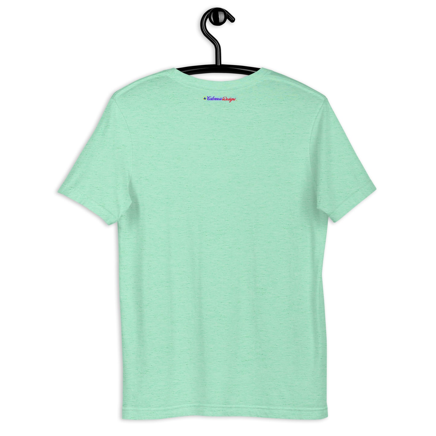 Logo CALMNESS DESIGNS, (C D), Calmness Designs, Creative Designs, Unisex t-shirt