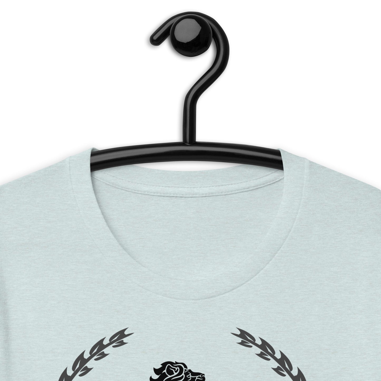 Coats of Arms, (C D), Lions Crest Shield, Stars, Calmness Designs, Unisex t-shirt