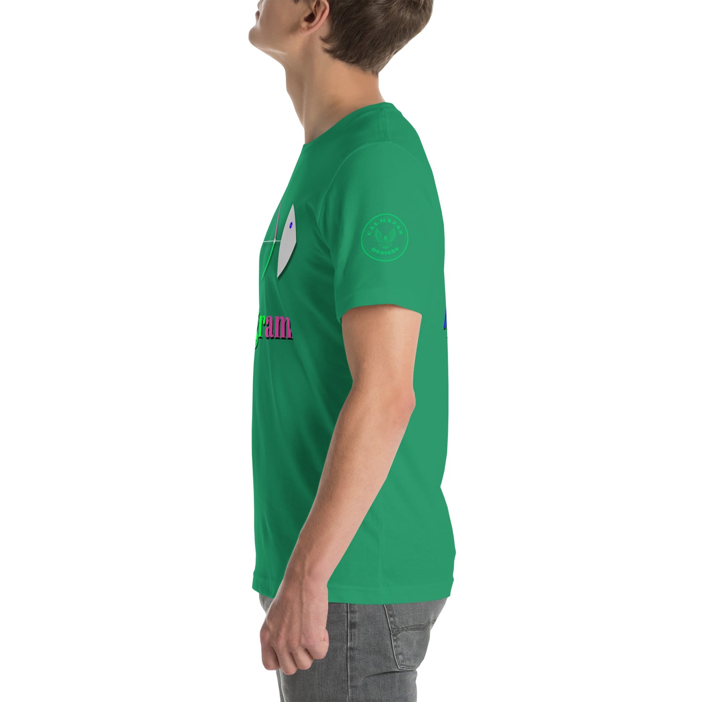 Fish Bone Diagram, CALMNESS DESIGNS, Creative Designer's, Unisex t-shirt