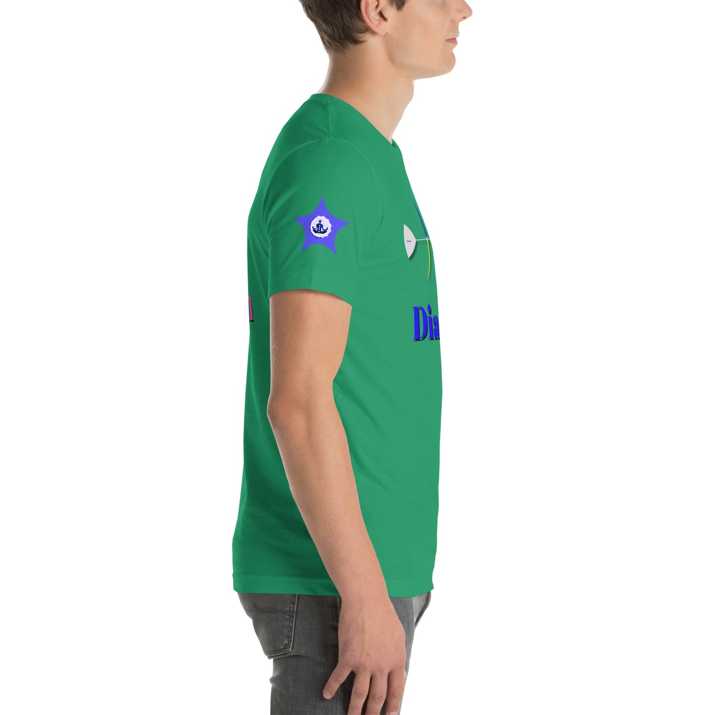 Fish Bone Diagram, CALMNESS DESIGNS, Creative Designer's, Unisex t-shirt