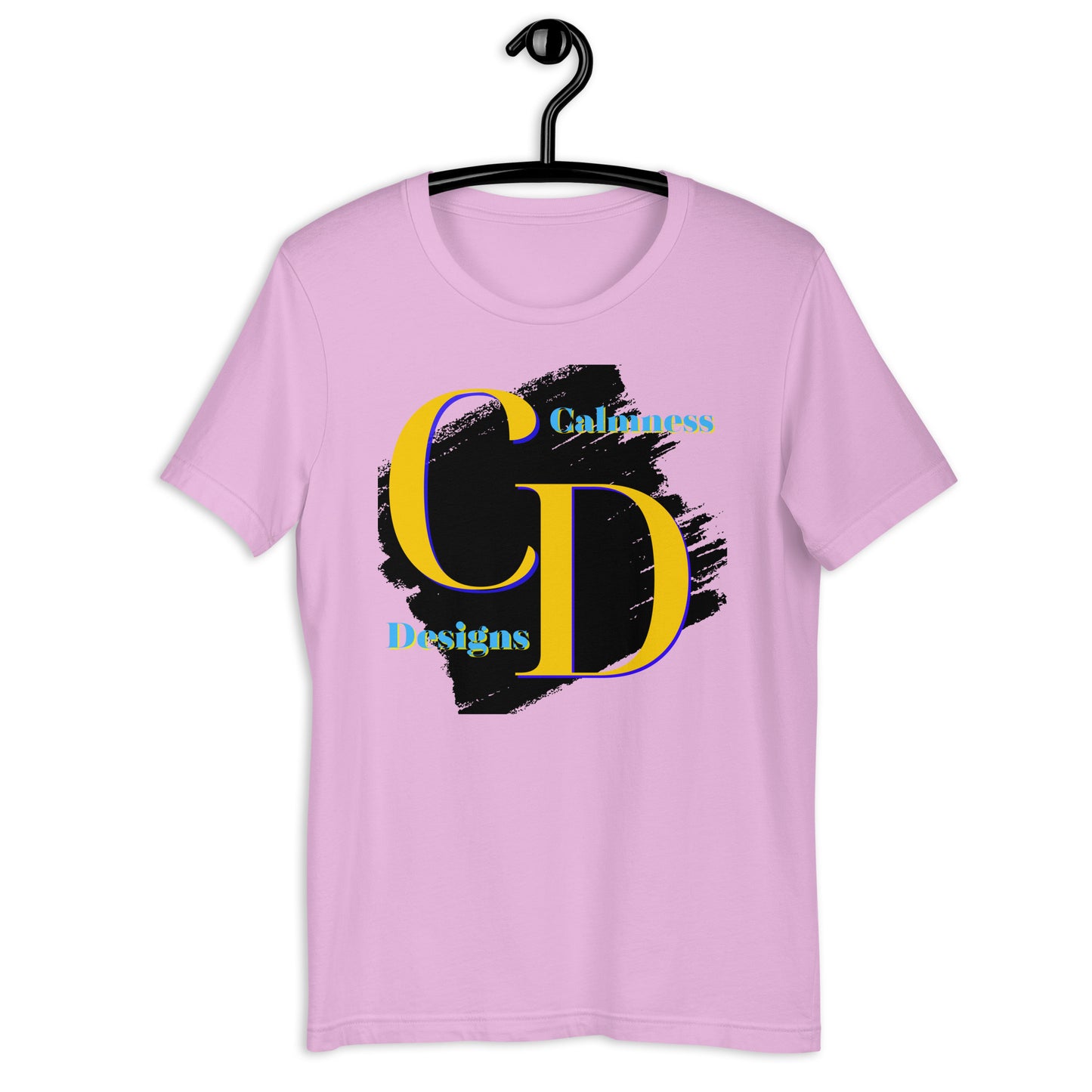 Logo CALMNESS DESIGNS, (C D), Calmness Designs, Creative Designs, Unisex t-shirt