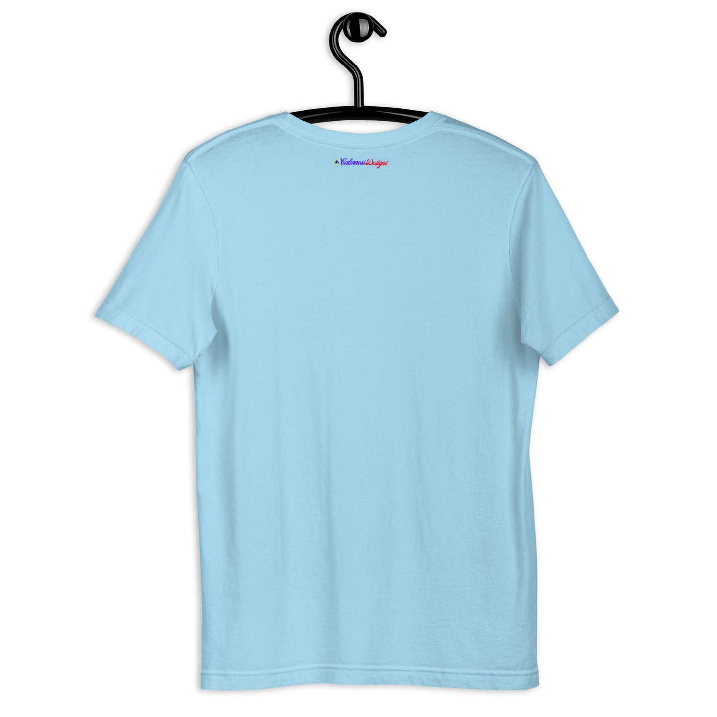 Logo CALMNESS DESIGNS, (C D), Calmness Designs, Creative Designs, Unisex t-shirt