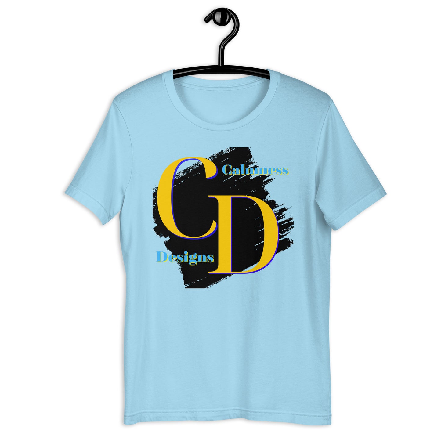 Logo CALMNESS DESIGNS, (C D), Calmness Designs, Creative Designs, Unisex t-shirt