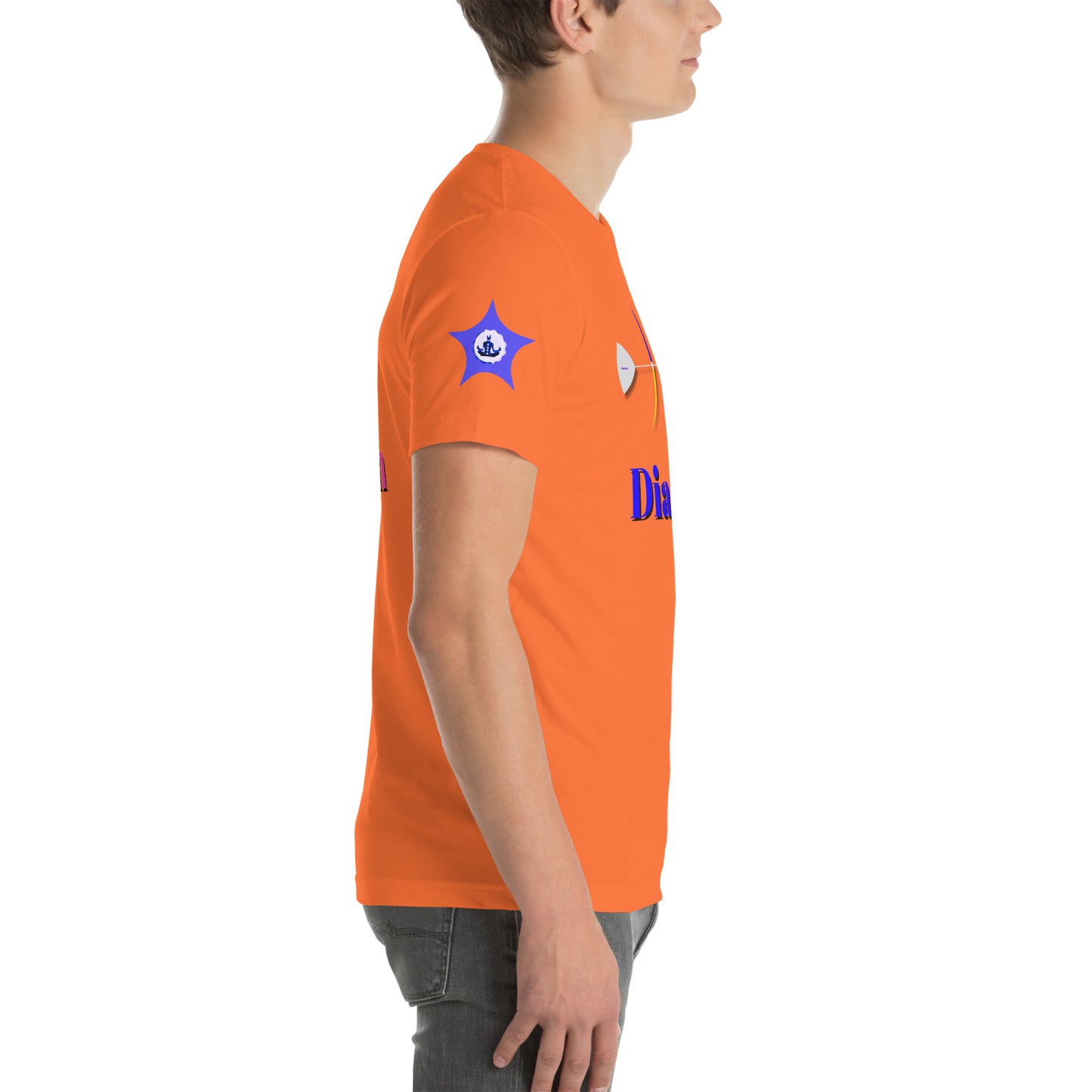 Fish Bone Diagram, CALMNESS DESIGNS, Creative Designer's, Unisex t-shirt