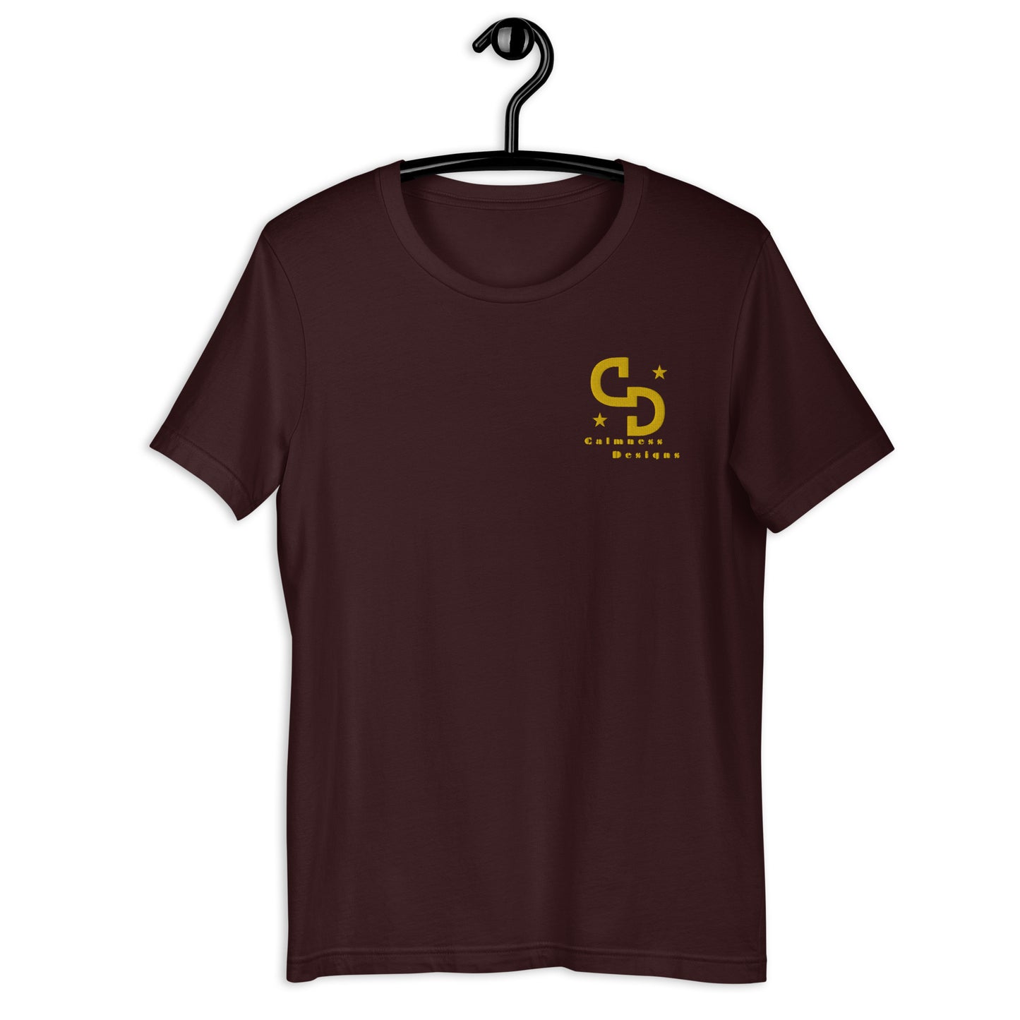 LOGO-Calmness Designs, Stars (C D) Creative Designs, Unisex t-shirt