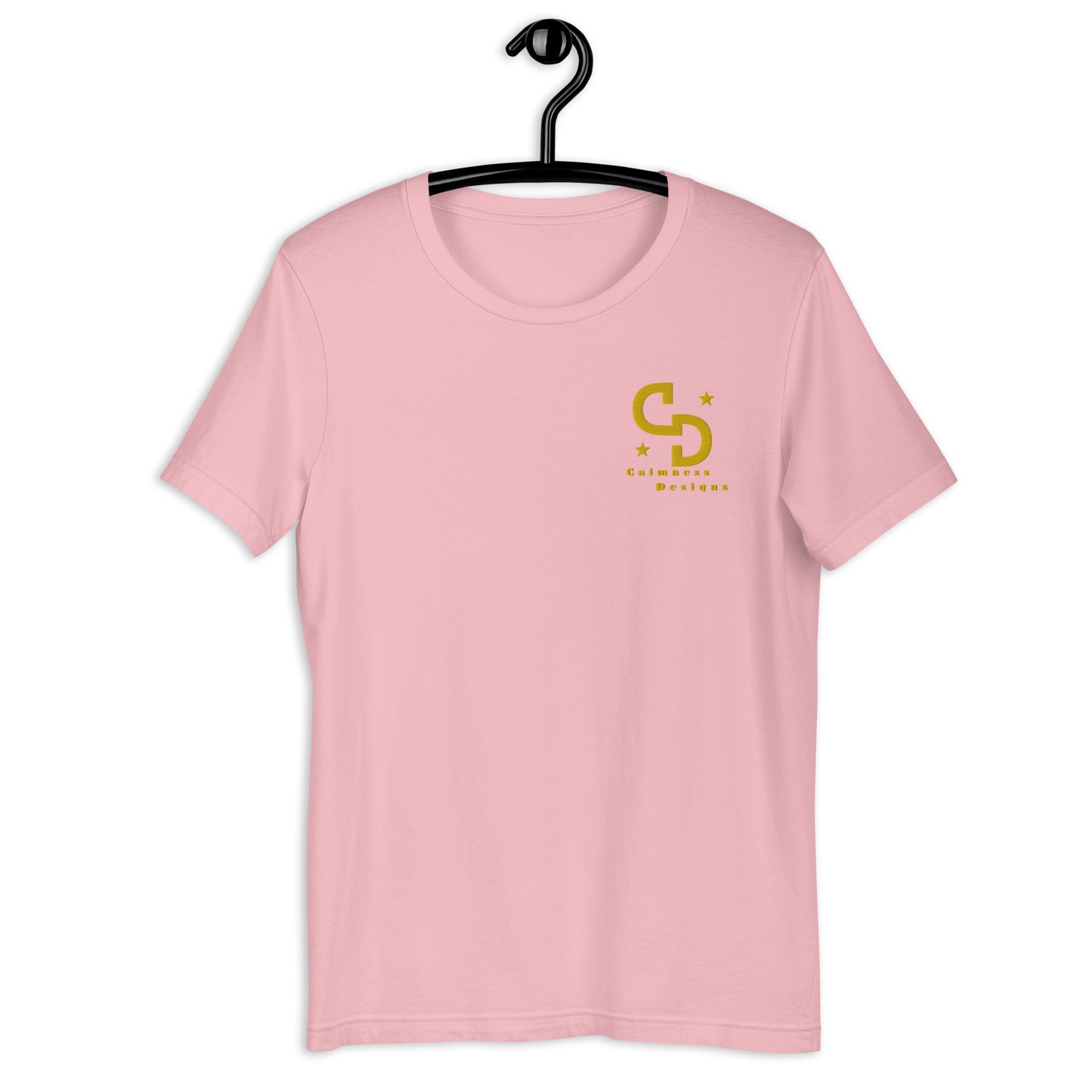 LOGO-Calmness Designs, Stars (C D) Creative Designs, Unisex t-shirt
