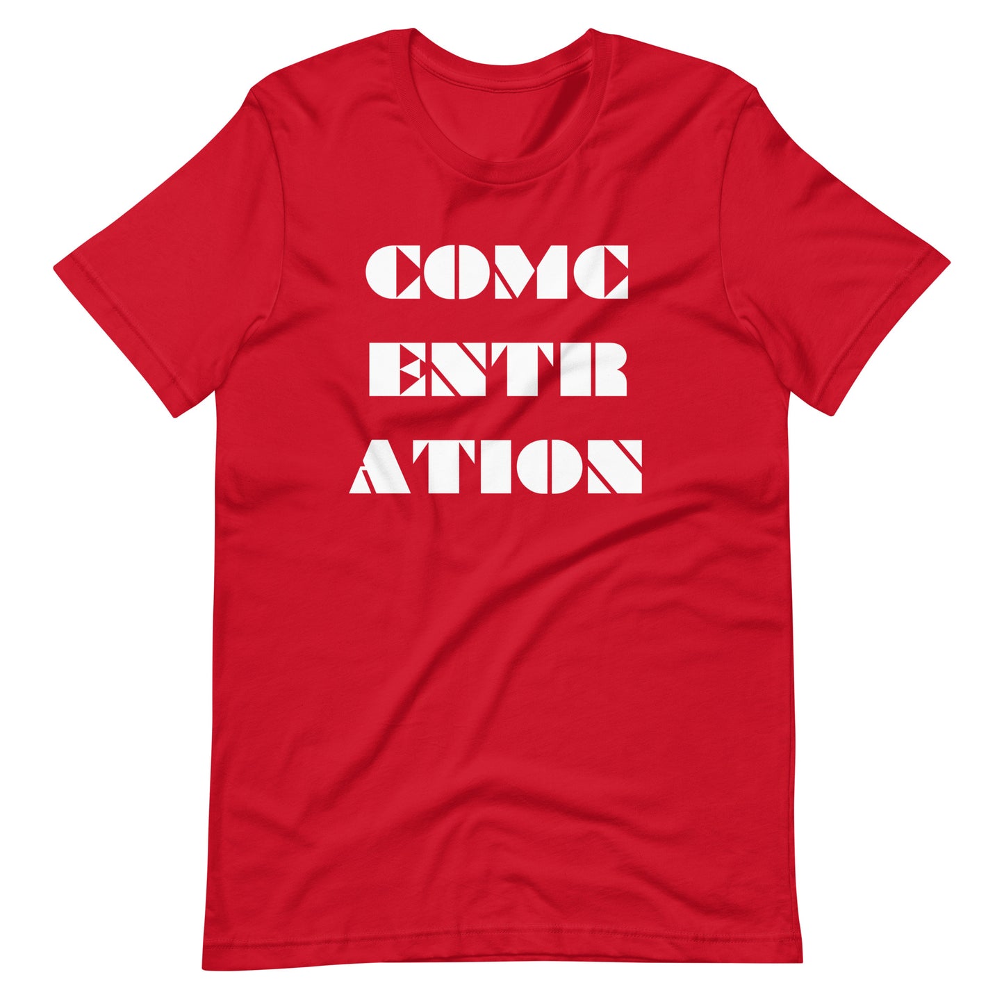 COMCENTRATION, Calmness Designs, Creative Designs, Unisex t-shirt