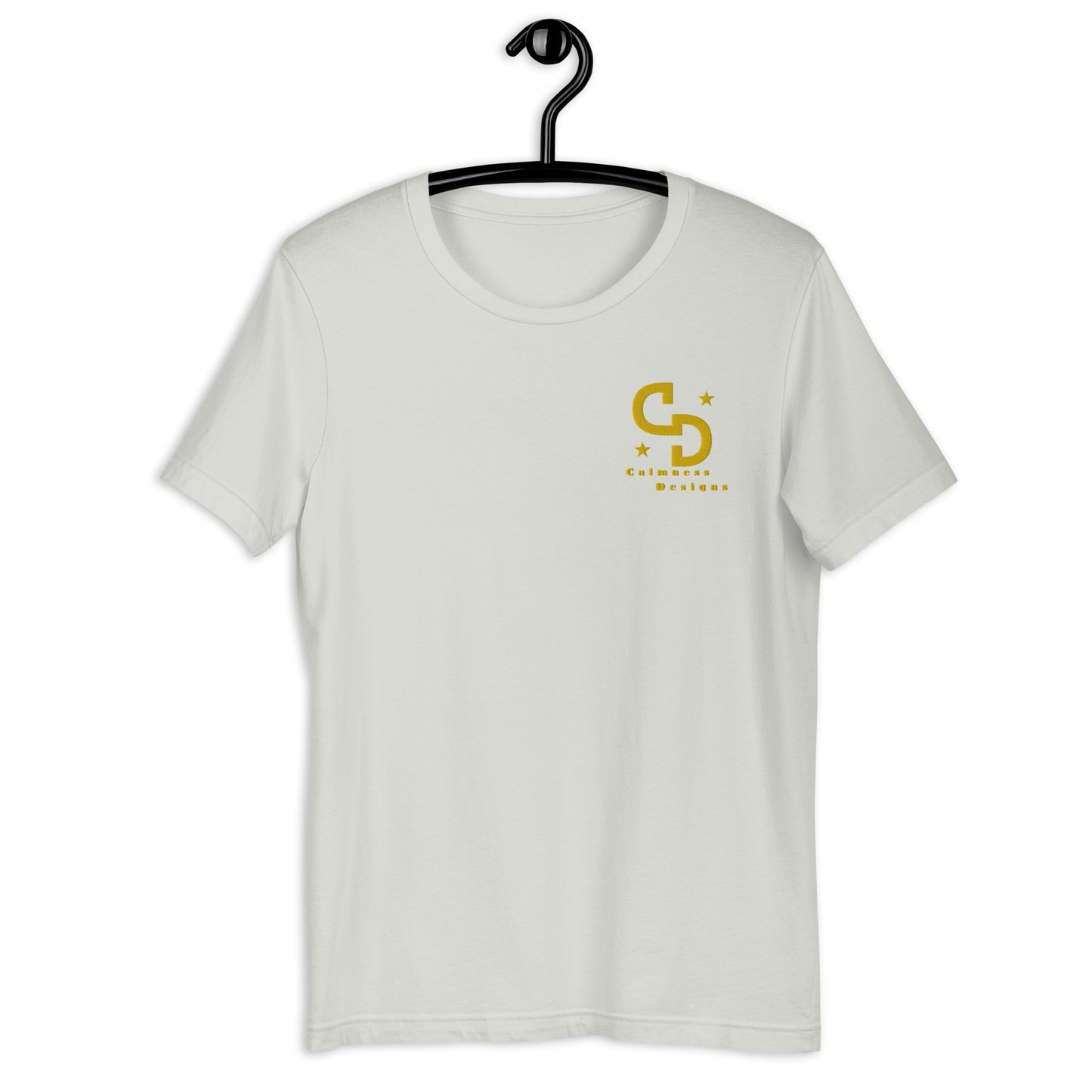 LOGO-Calmness Designs, Stars (C D) Creative Designs, Unisex t-shirt