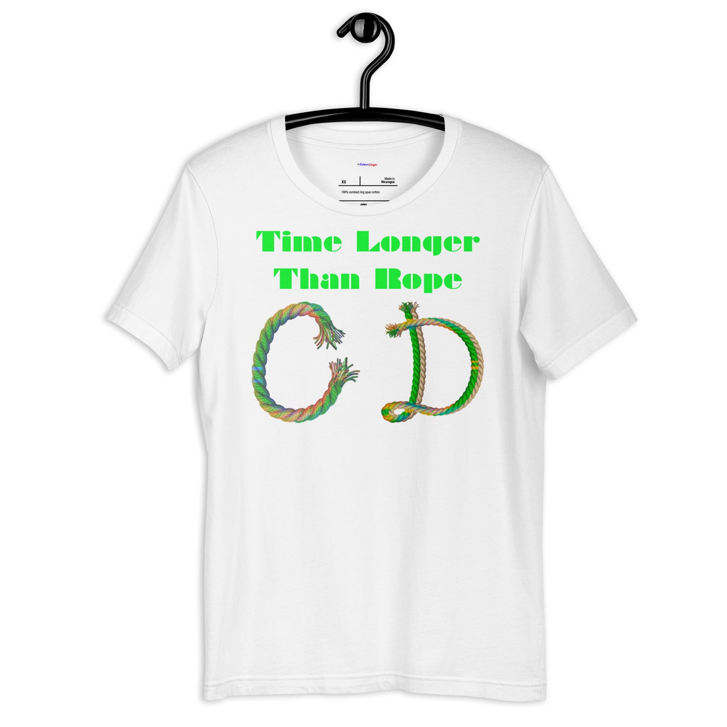 Time Longer Than Rope, Calmness Designs, Unisex t-shirt