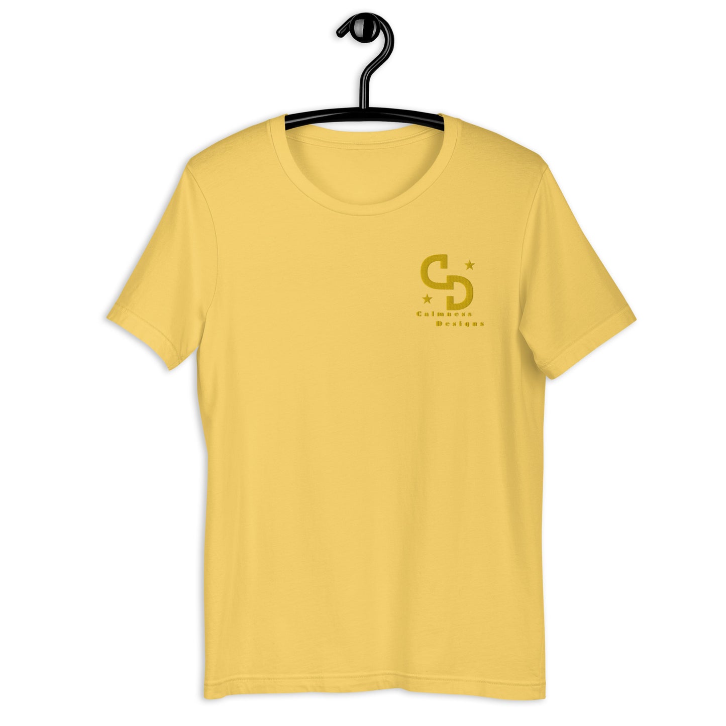LOGO-Calmness Designs, Stars (C D) Creative Designs, Unisex t-shirt