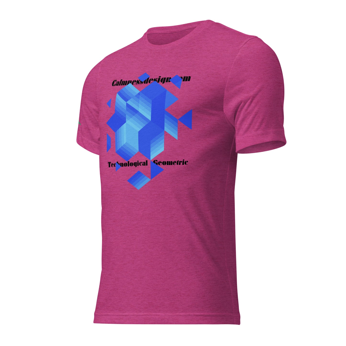 Technological and Geometric Element, Calmnessdesign.COM, Short sleeve t-shirt