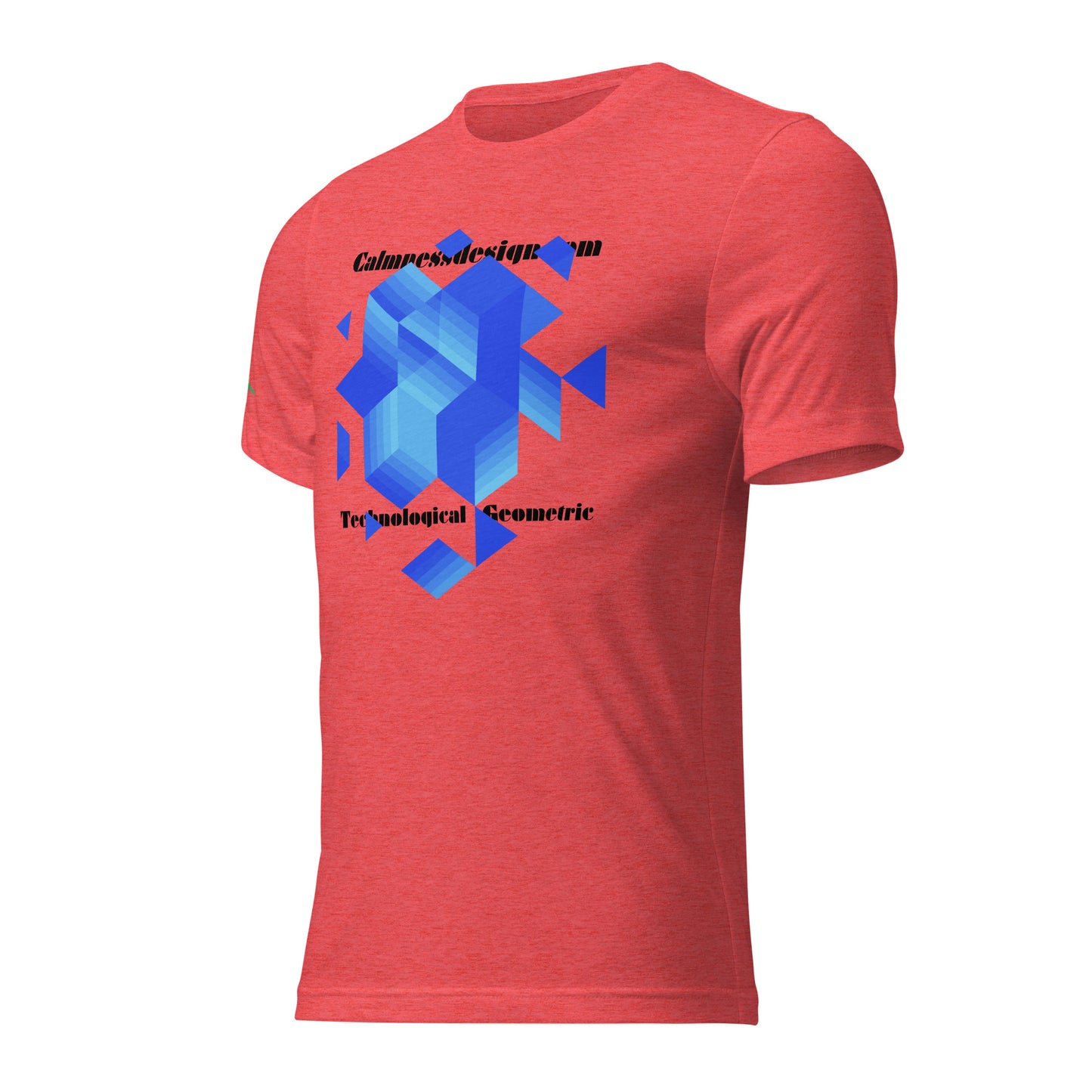 Technological and Geometric Element, Calmnessdesign.COM, Short sleeve t-shirt