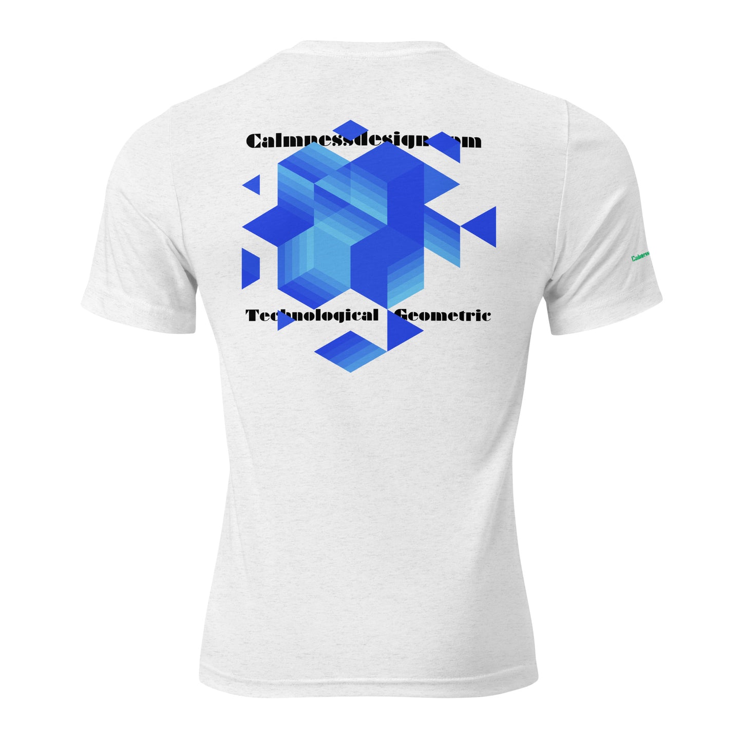 Technological and Geometric Element, Calmnessdesign.COM, Short sleeve t-shirt
