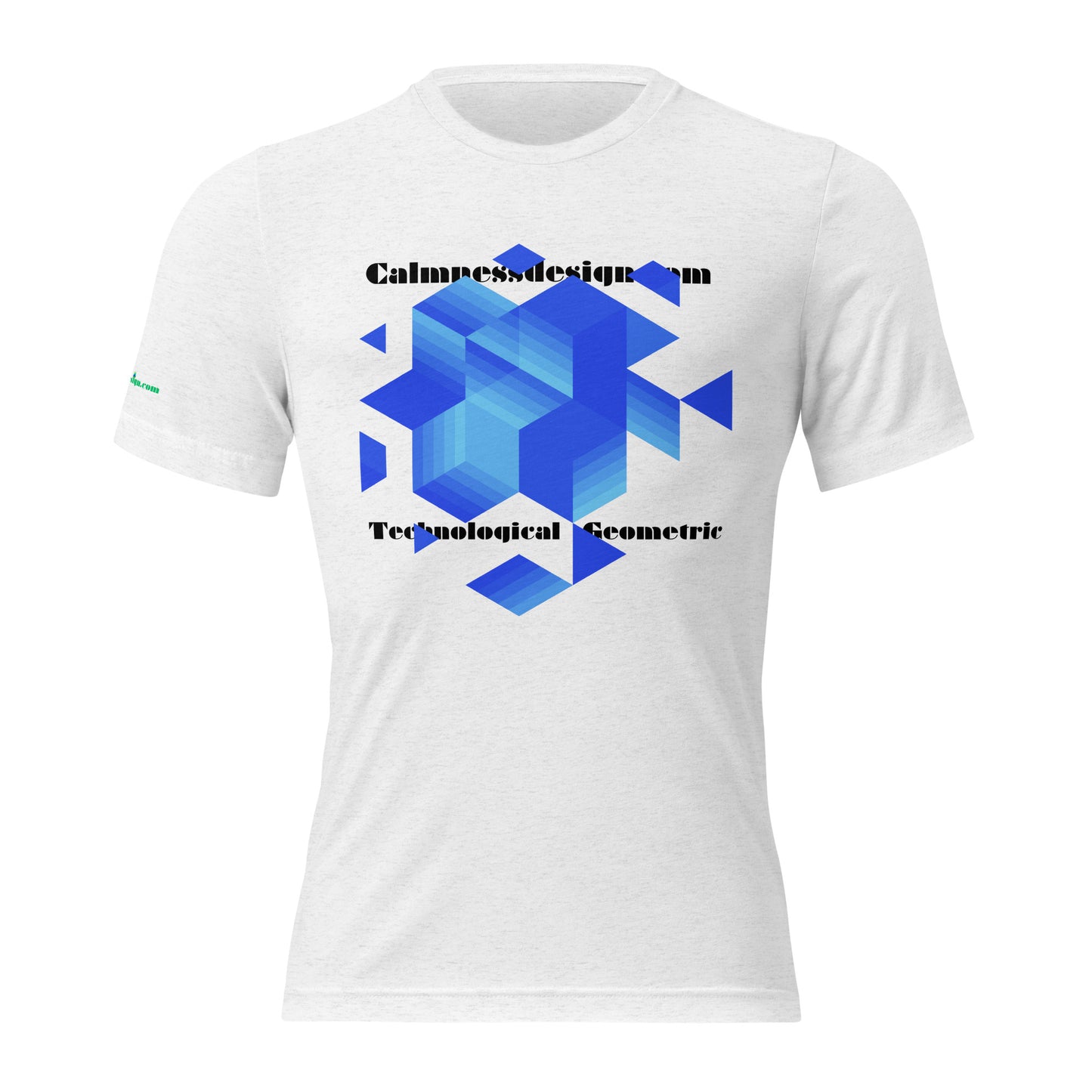 Technological and Geometric Element, Calmnessdesign.COM, Short sleeve t-shirt