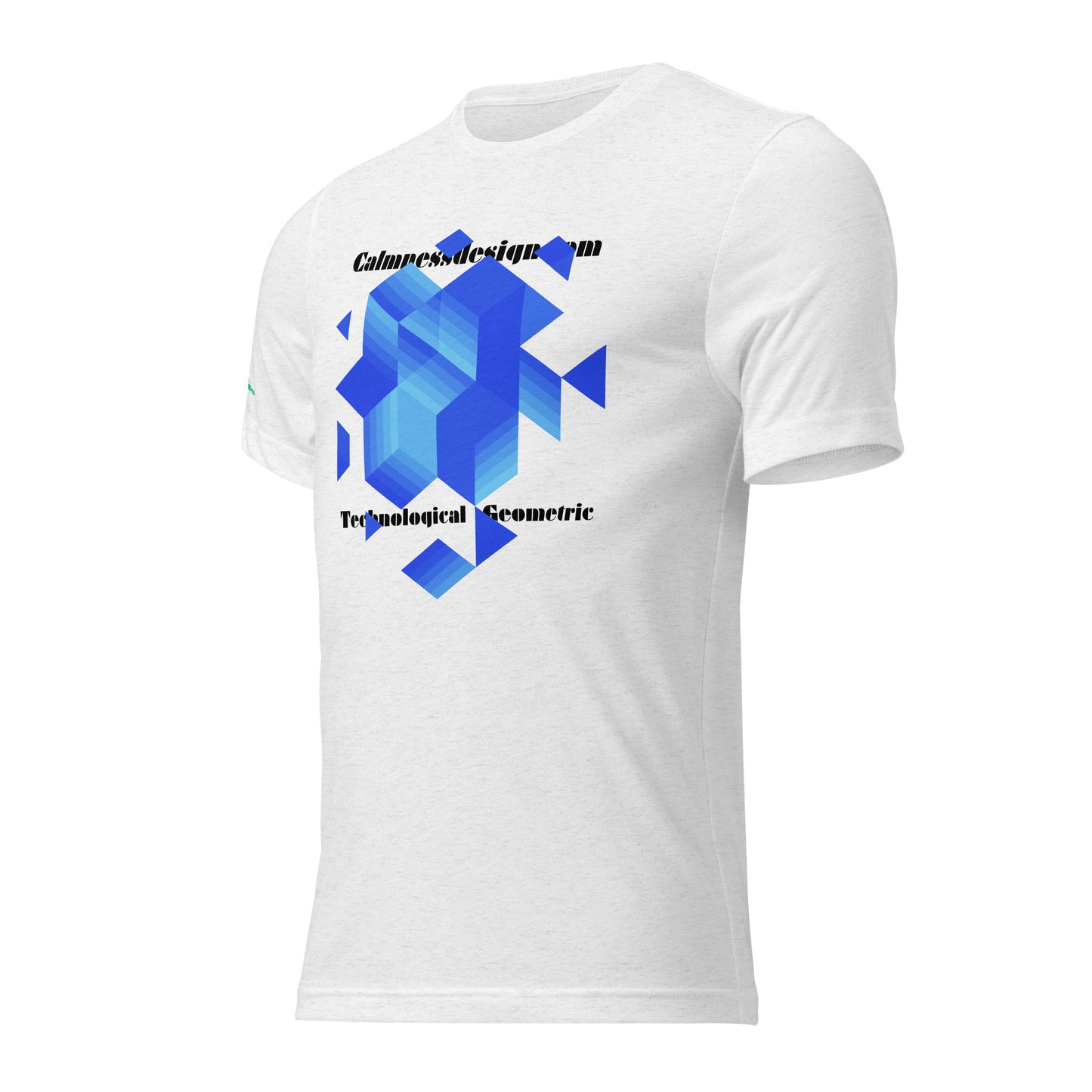 Technological and Geometric Element, Calmnessdesign.COM, Short sleeve t-shirt