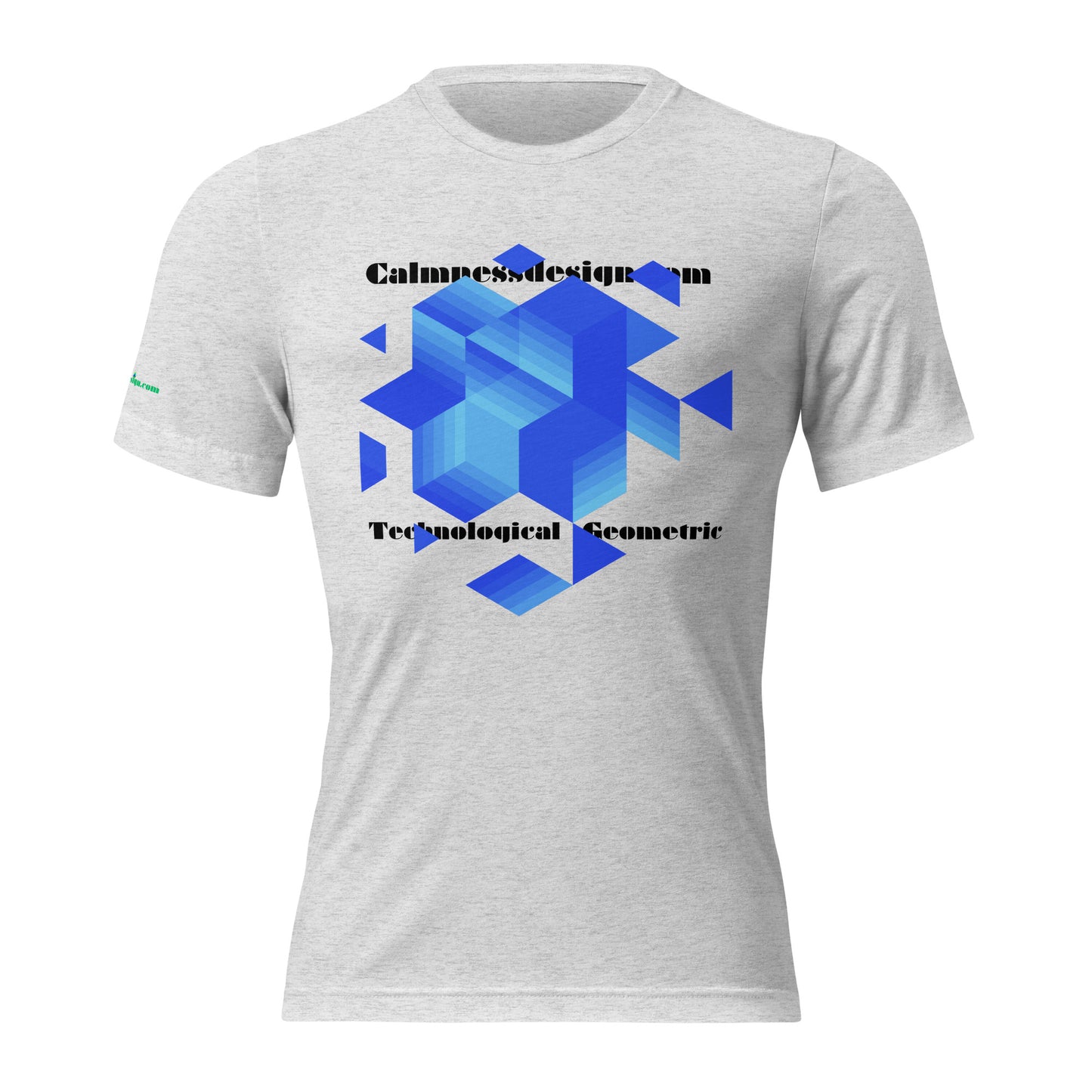 Technological and Geometric Element, Calmnessdesign.COM, Short sleeve t-shirt