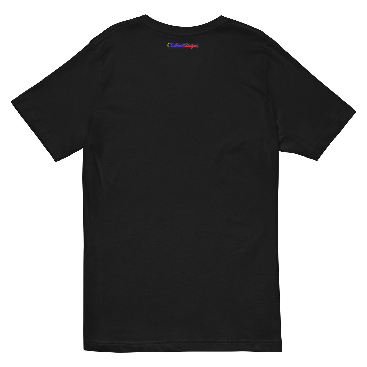 Calmness Designs, Inspirational Designer's, Unisex Short Sleeve V-Neck T-Shirt