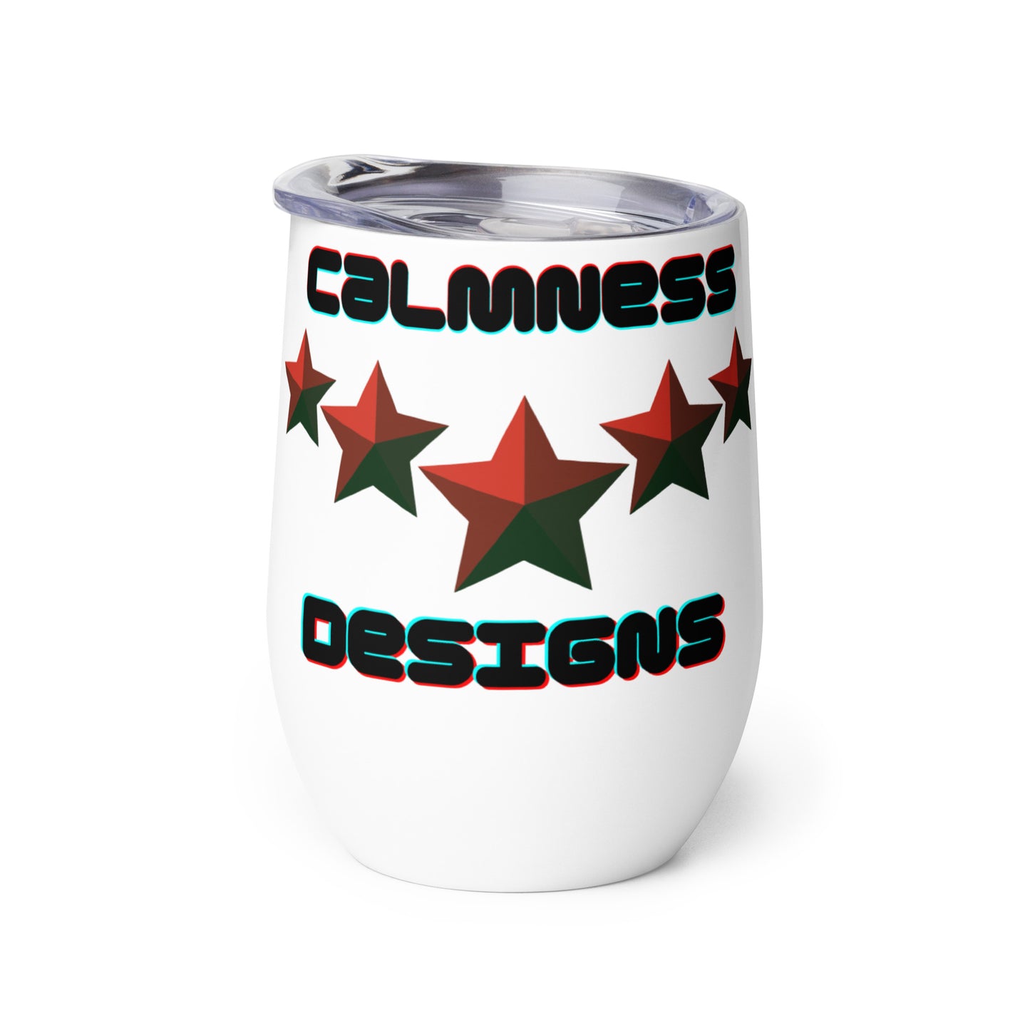 FIVE STARS, CALMNESS DESIGNS, Creative Designer's, Wine tumbler