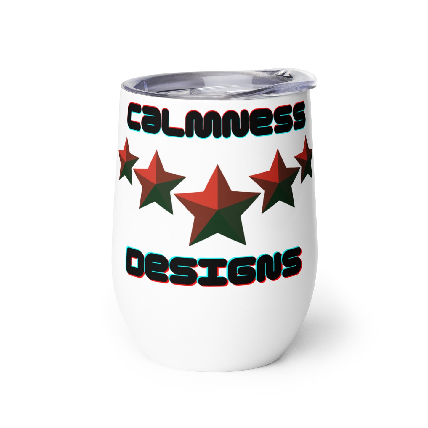 FIVE STARS, CALMNESS DESIGNS, Creative Designer's, Wine tumbler
