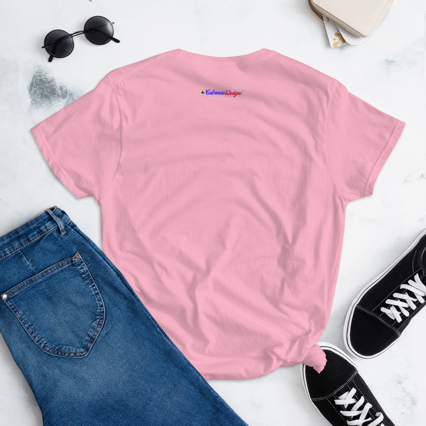 Rainbow Monarch Butterfly Women's short sleeve t-shirt