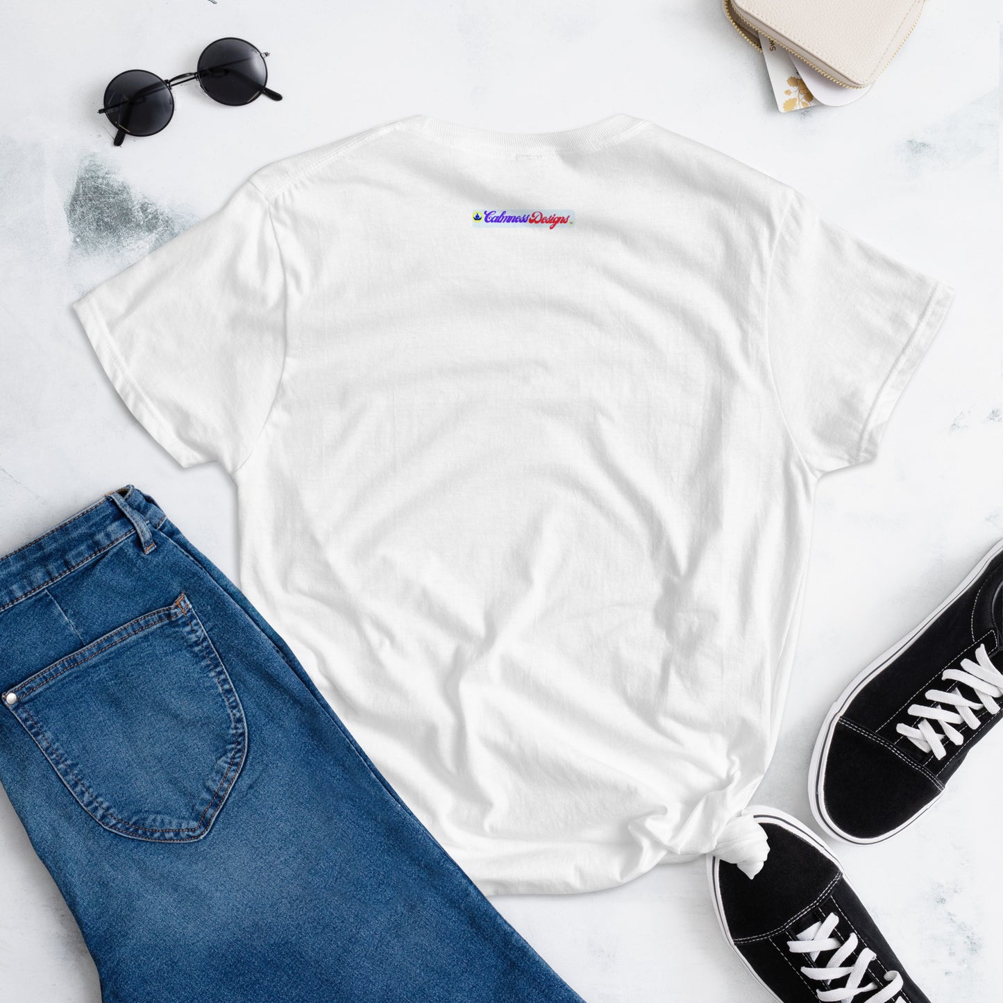 Rainbow Monarch Butterfly Women's short sleeve t-shirt