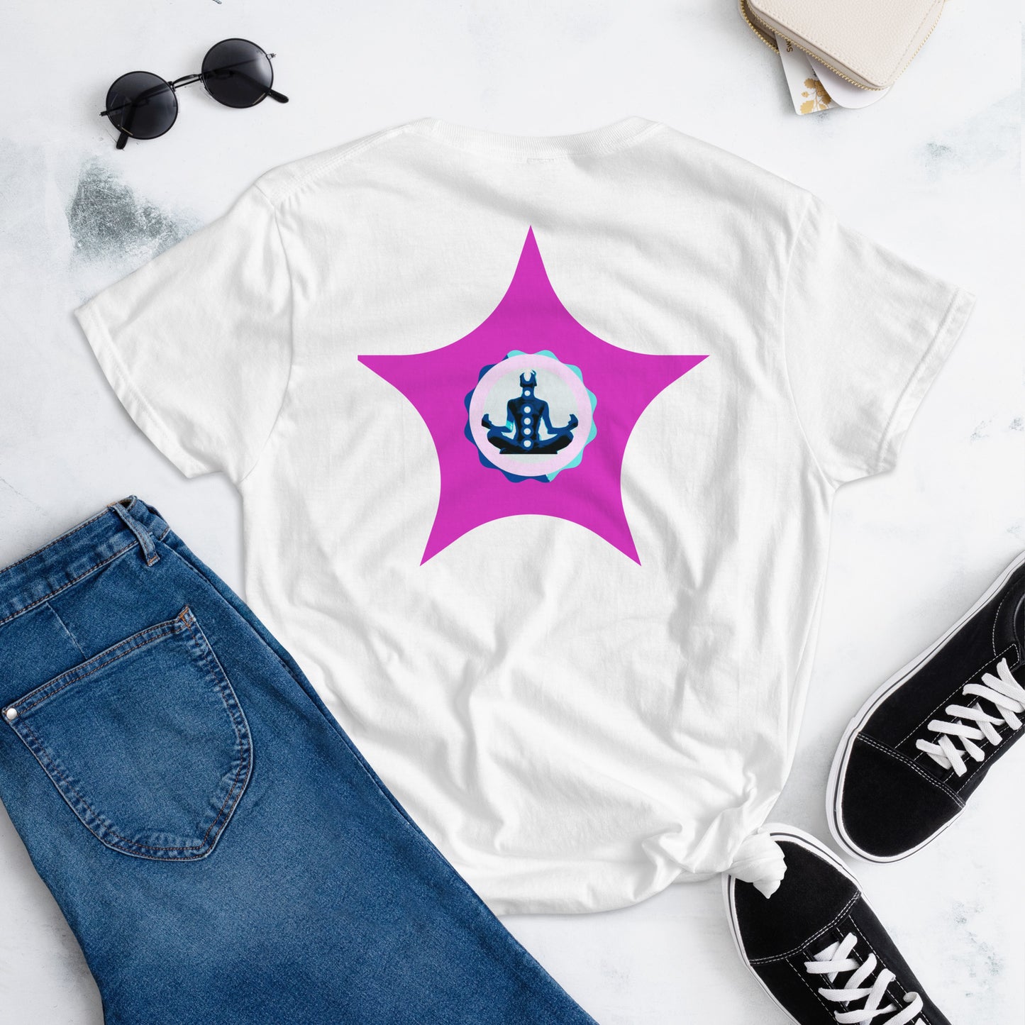NATURE, Beautiful Scenery and Natural Scenery , Selective Focus, CALMNESS DESIGNS, Creative Designer's, Women's short sleeve t-shirt