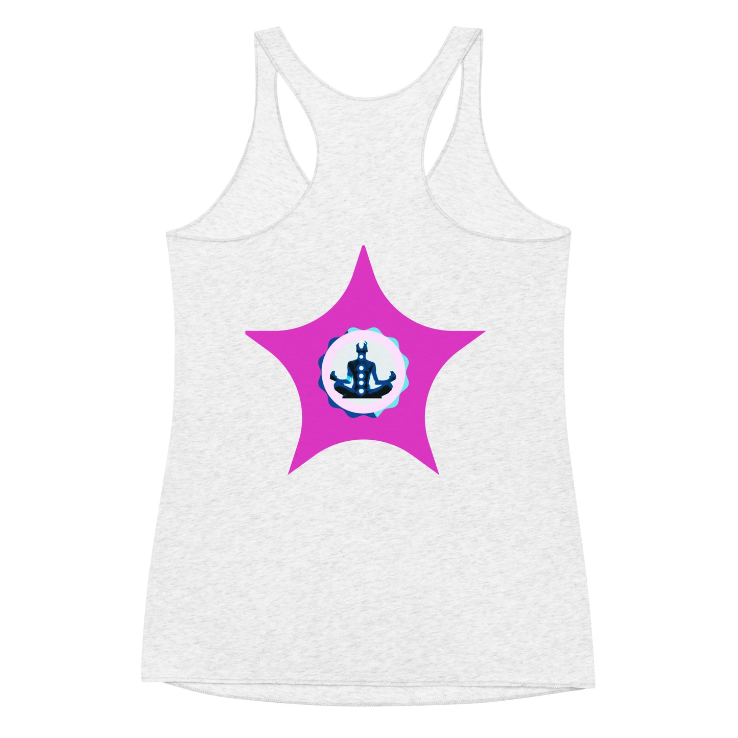 Gold Flower Plant With Butterfly, CALMNESS DESIGNS, Creative Designer's, Women's Racerback Tank